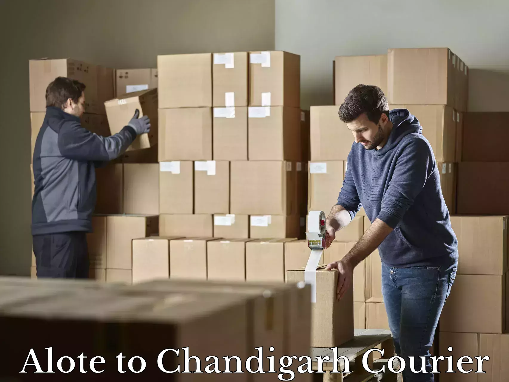 Global baggage shipping Alote to Panjab University Chandigarh