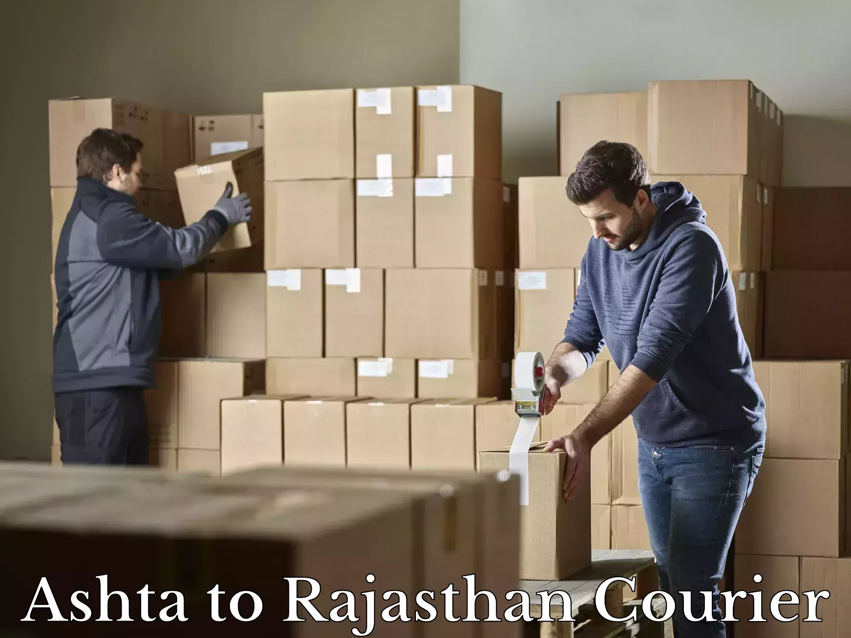 Luggage courier rates calculator Ashta to Fatehnagar