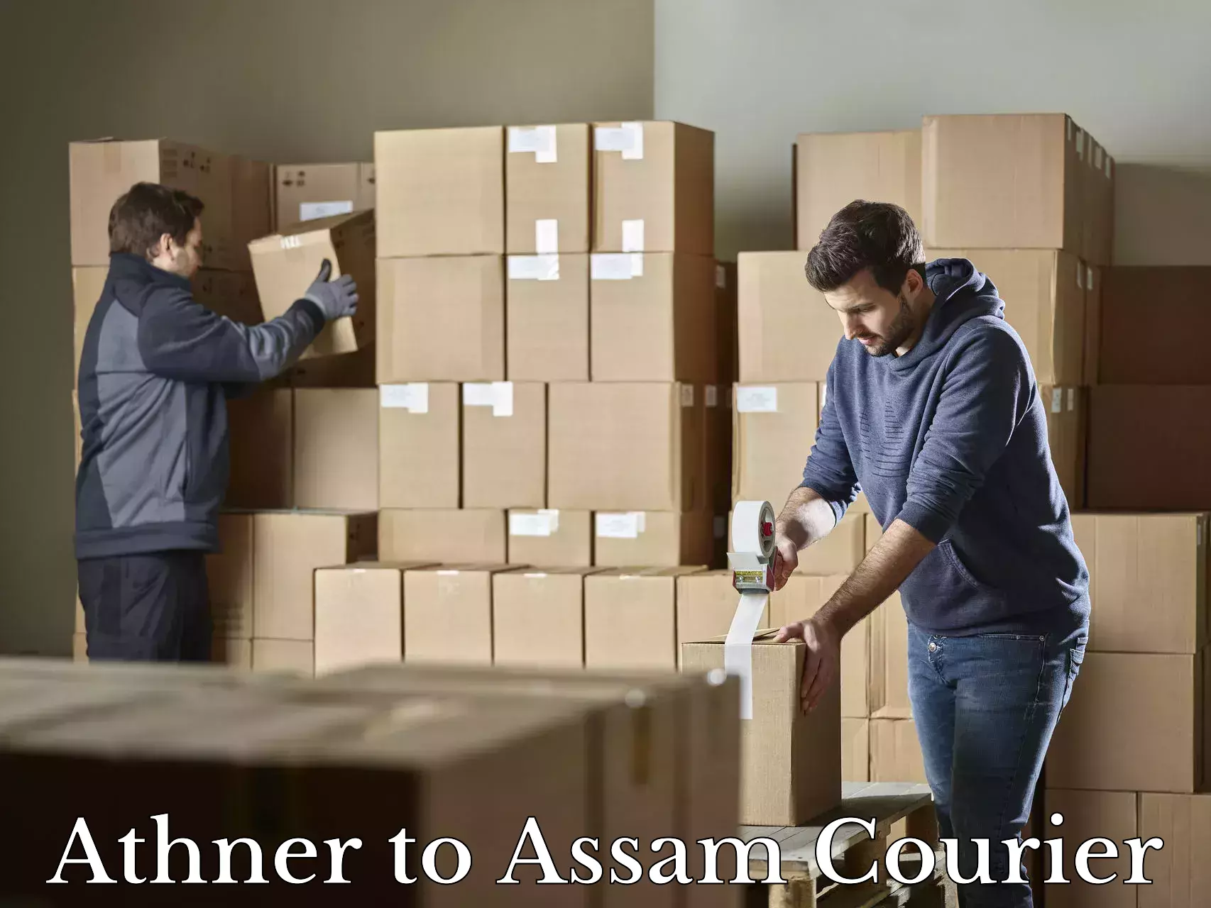 Hassle-free luggage shipping in Athner to Goalpara