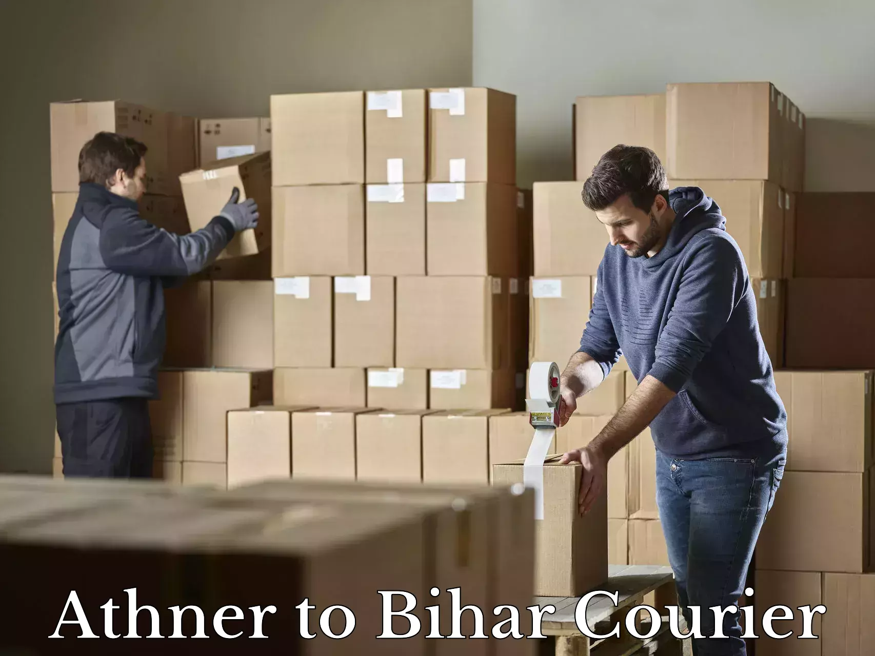 Versatile luggage courier Athner to Basopatti