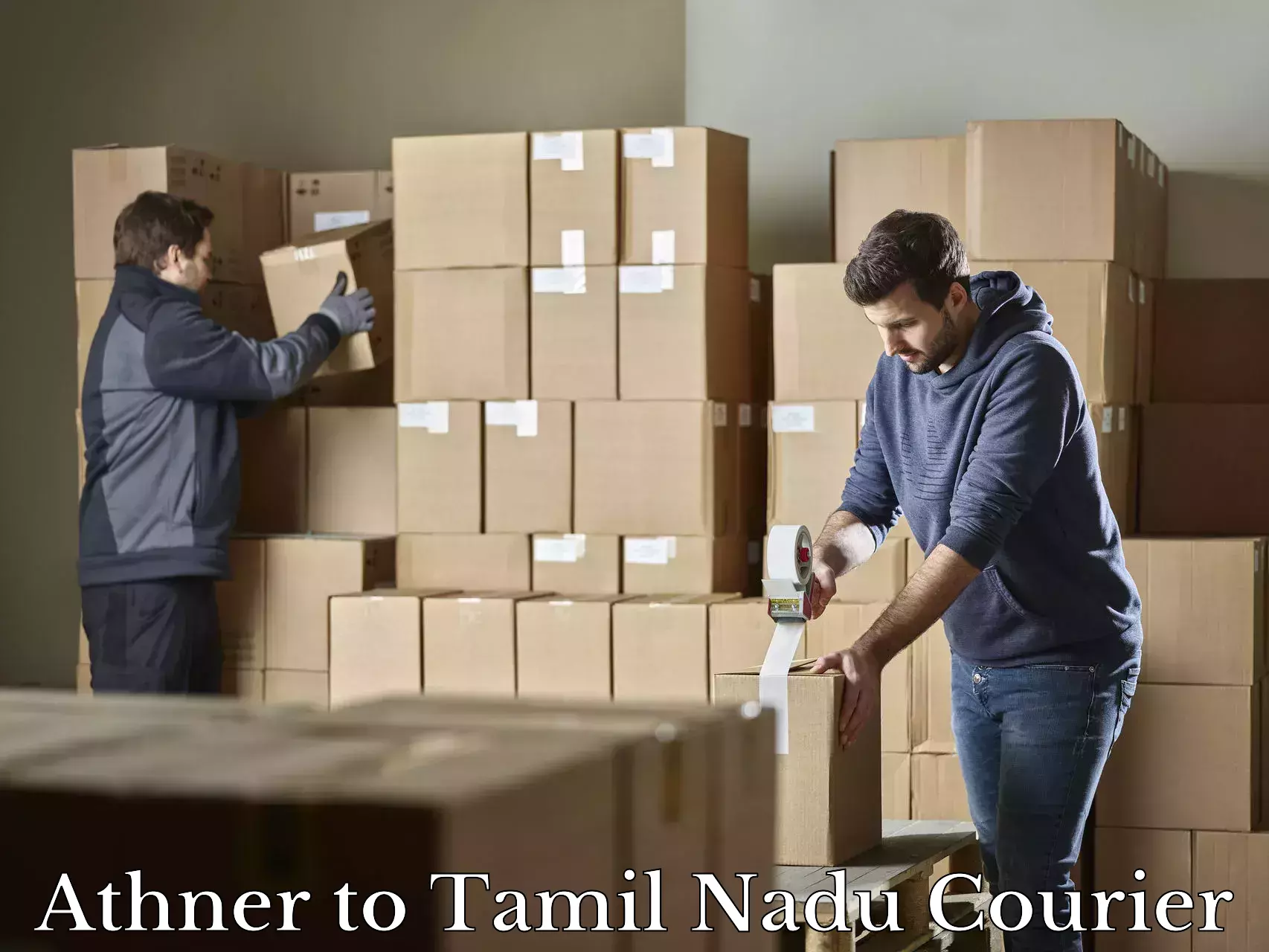 Hassle-free luggage shipping Athner to Ramanathapuram