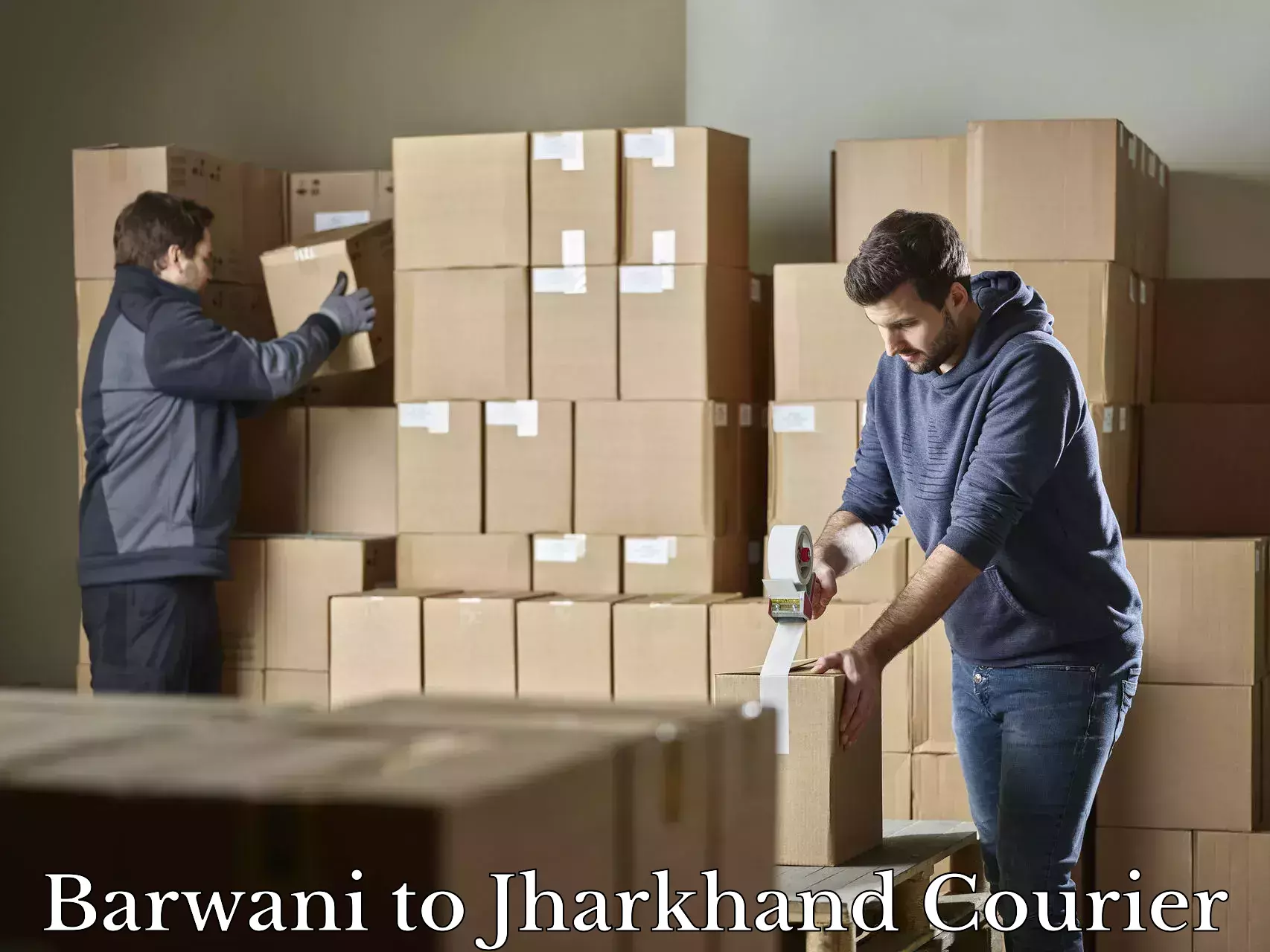 Luggage shipping options Barwani to IIT Dhanbad