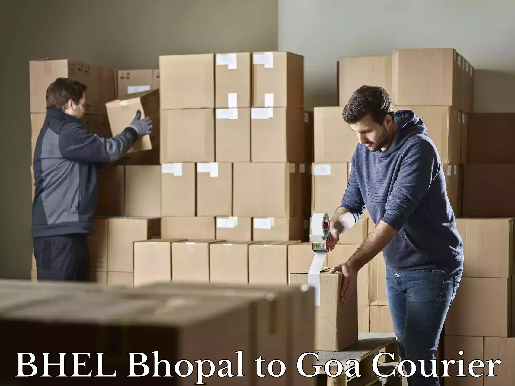 Comprehensive baggage courier BHEL Bhopal to NIT Goa