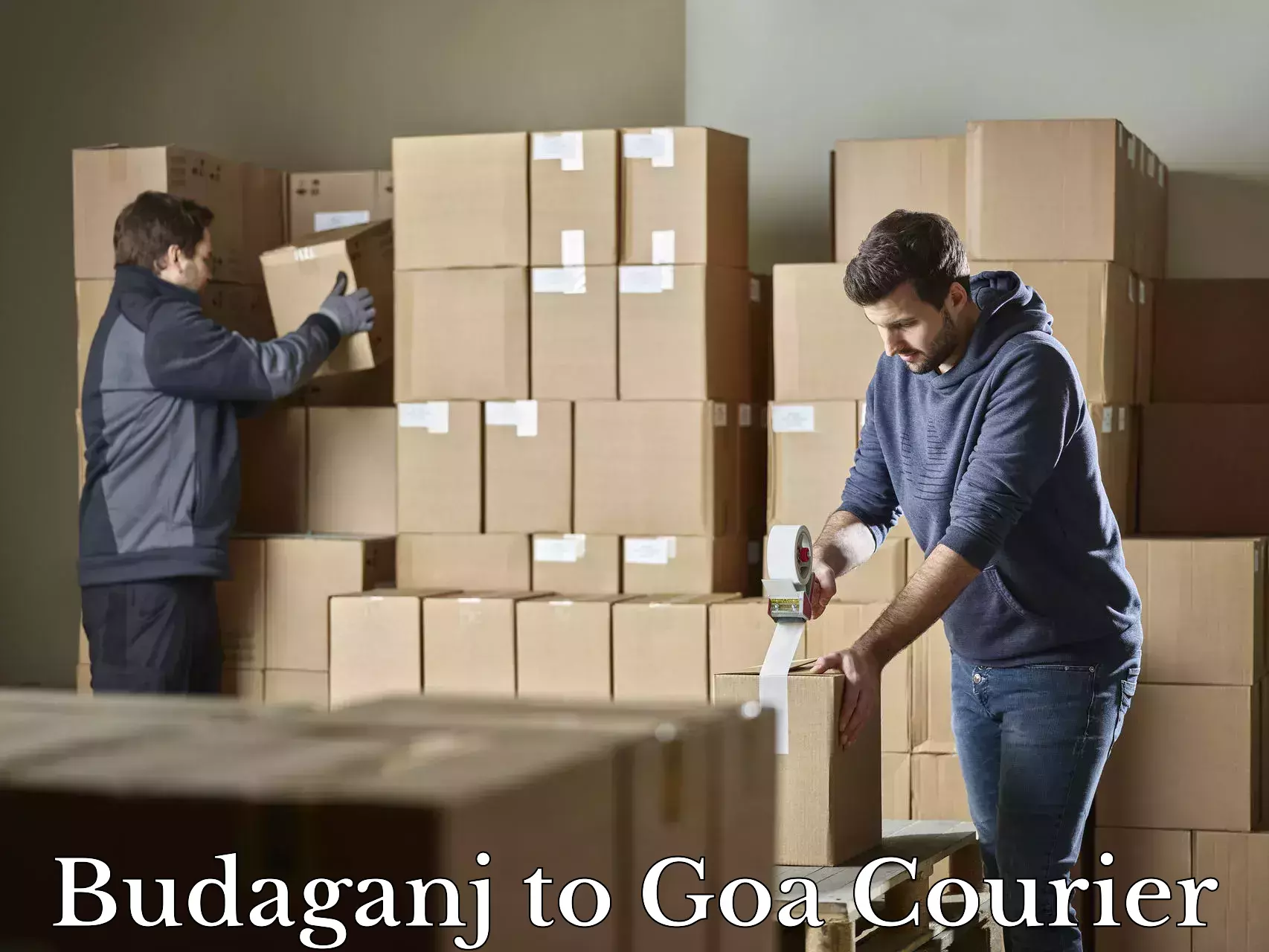 Baggage courier guide Budaganj to Panjim