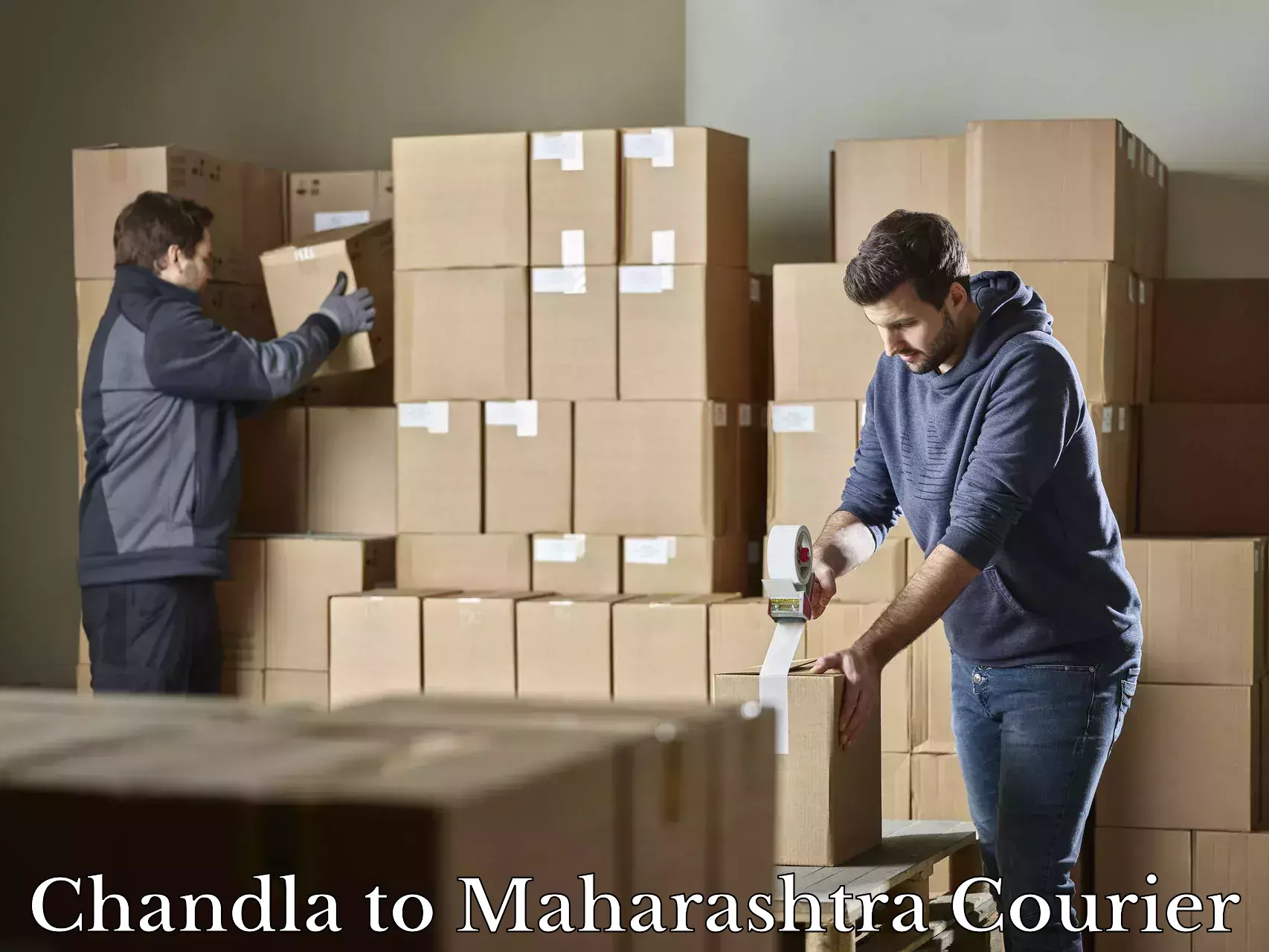Luggage shipping rates Chandla to Wardha