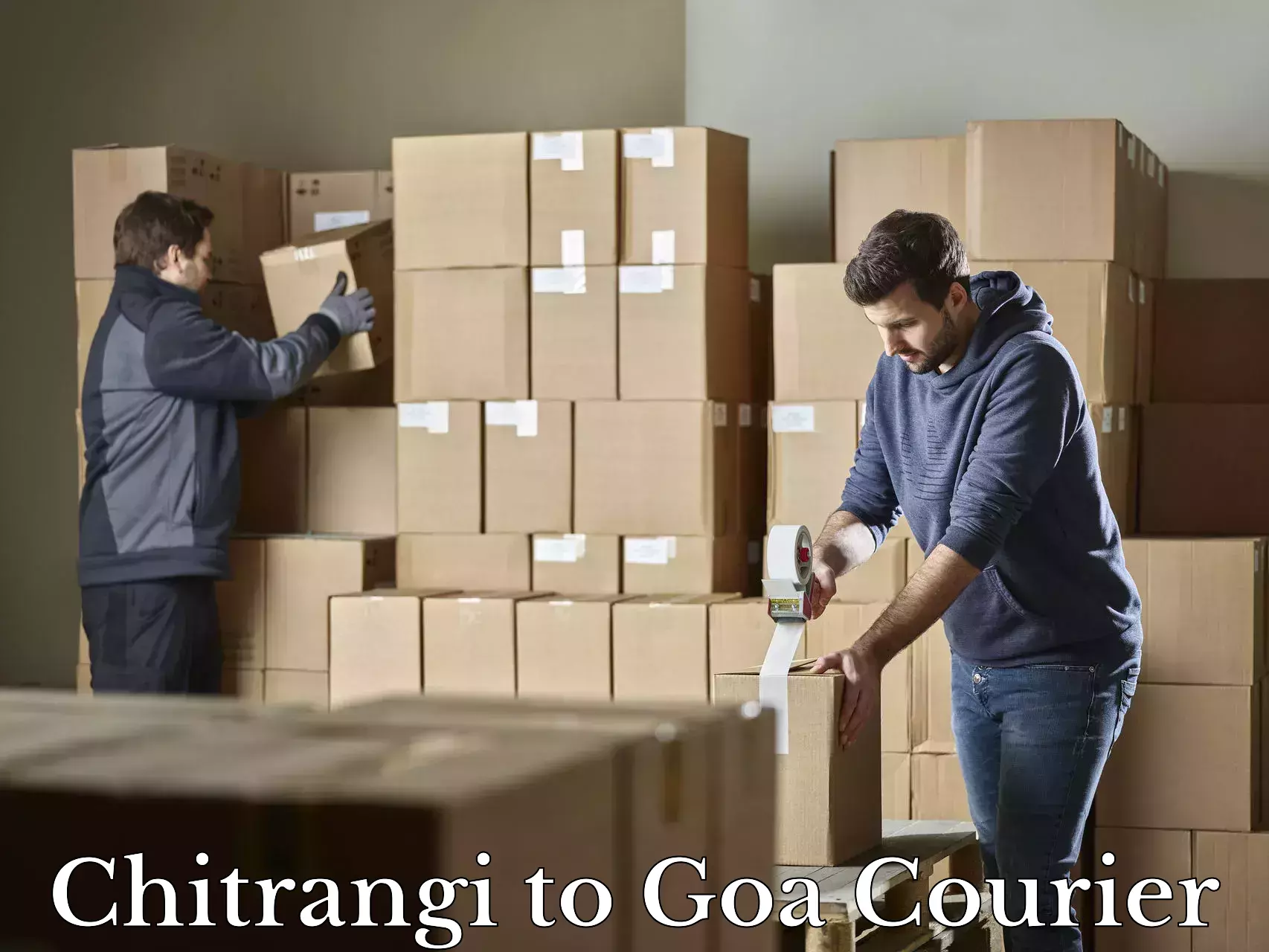Luggage courier planning Chitrangi to NIT Goa