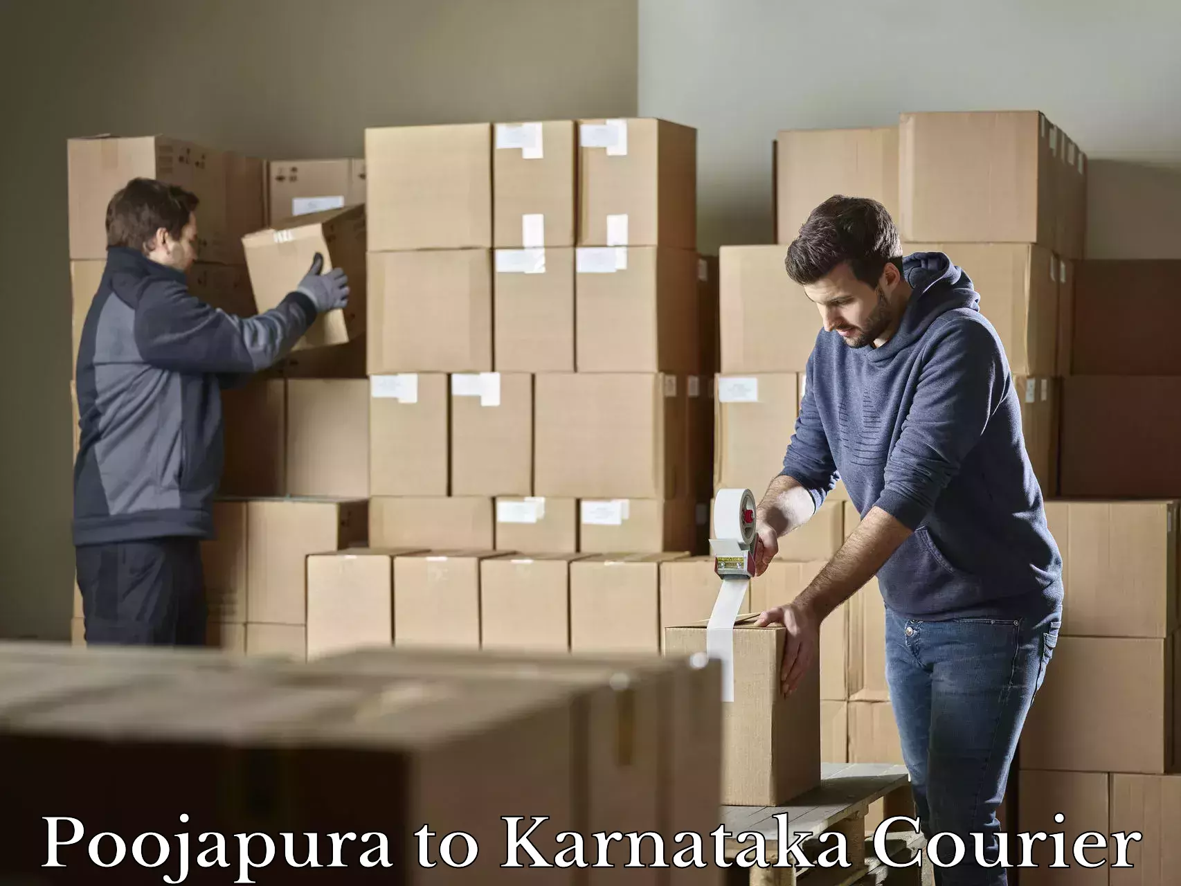 Luggage transport company Poojapura to Karnataka