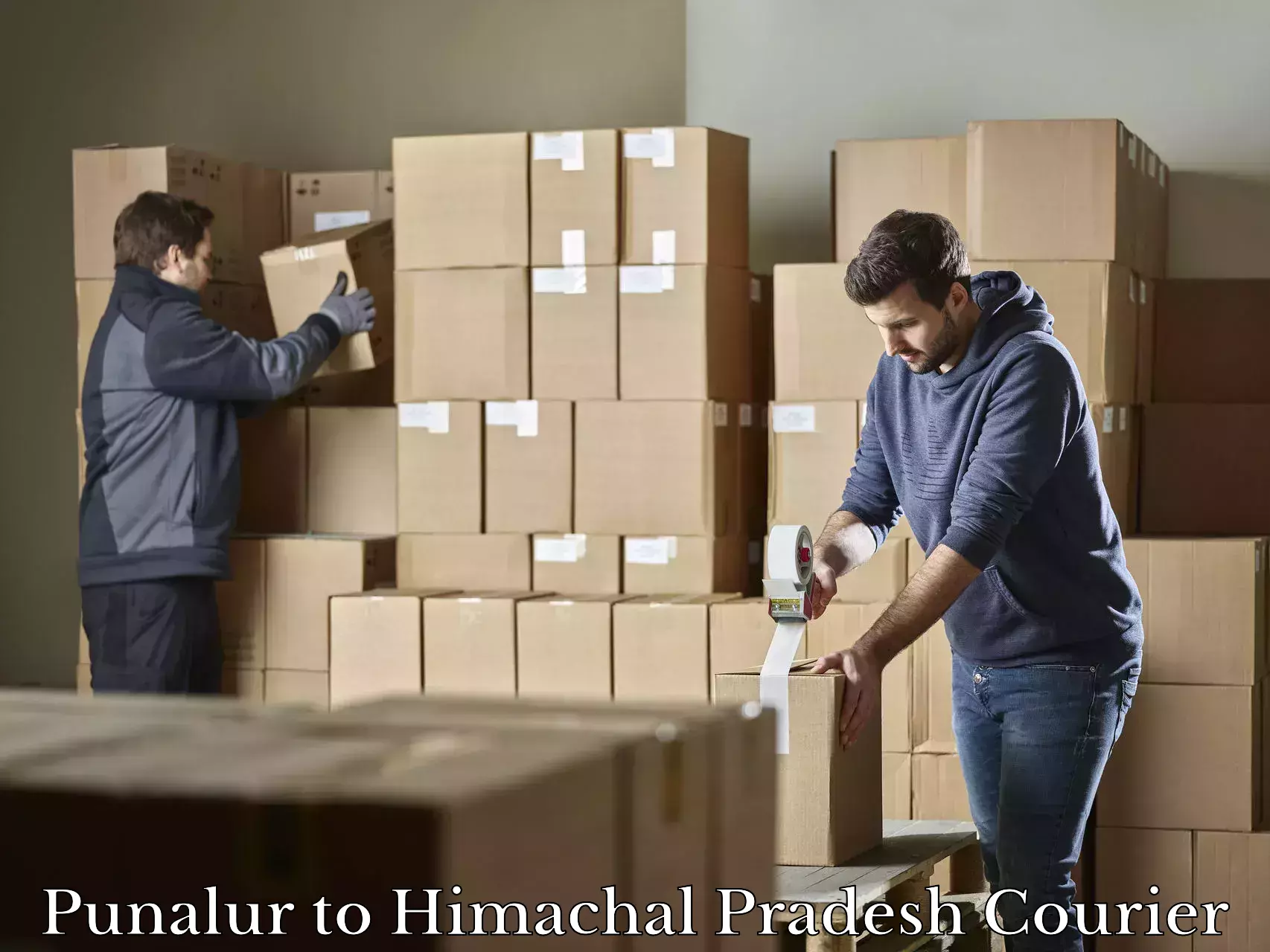 Baggage delivery solutions Punalur to Hamirpur Himachal