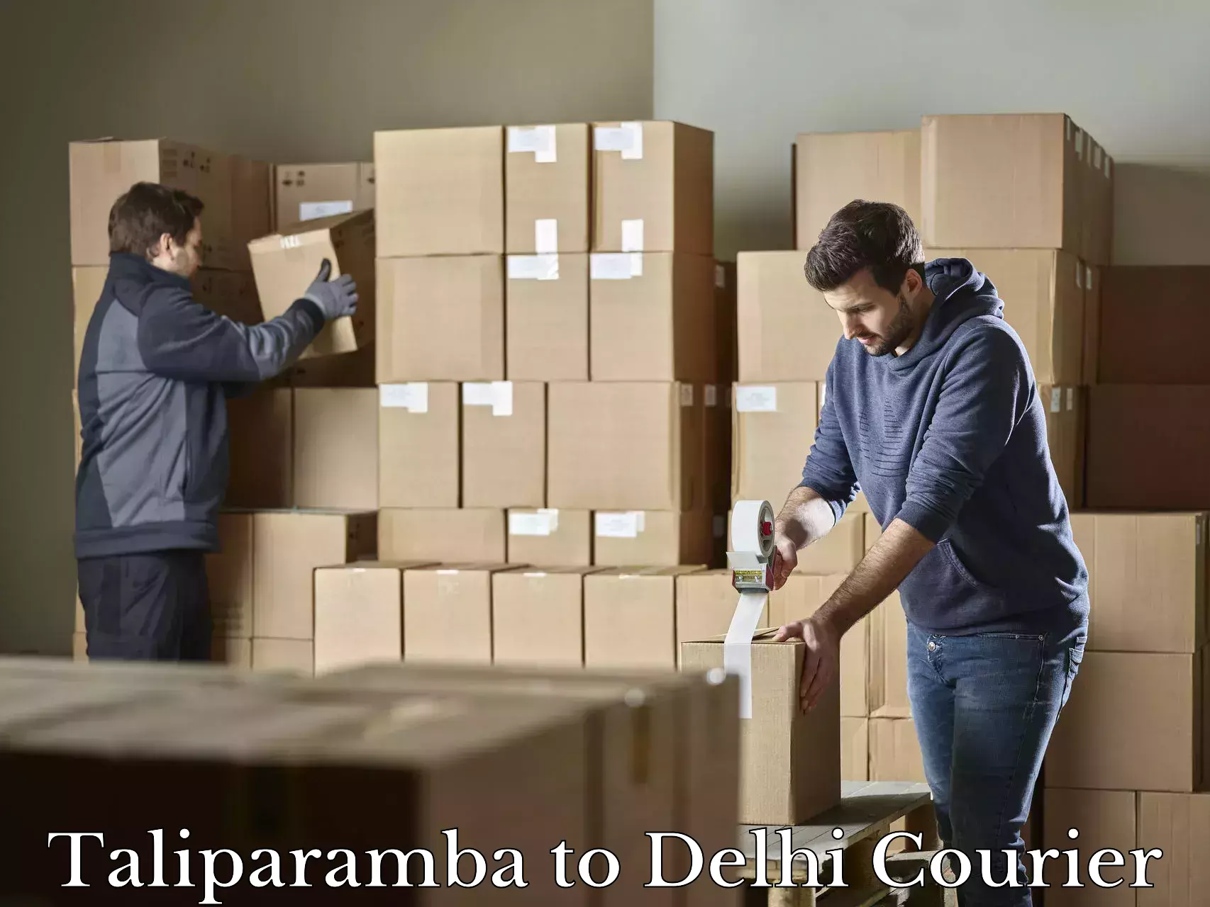 Baggage shipping advice Taliparamba to University of Delhi