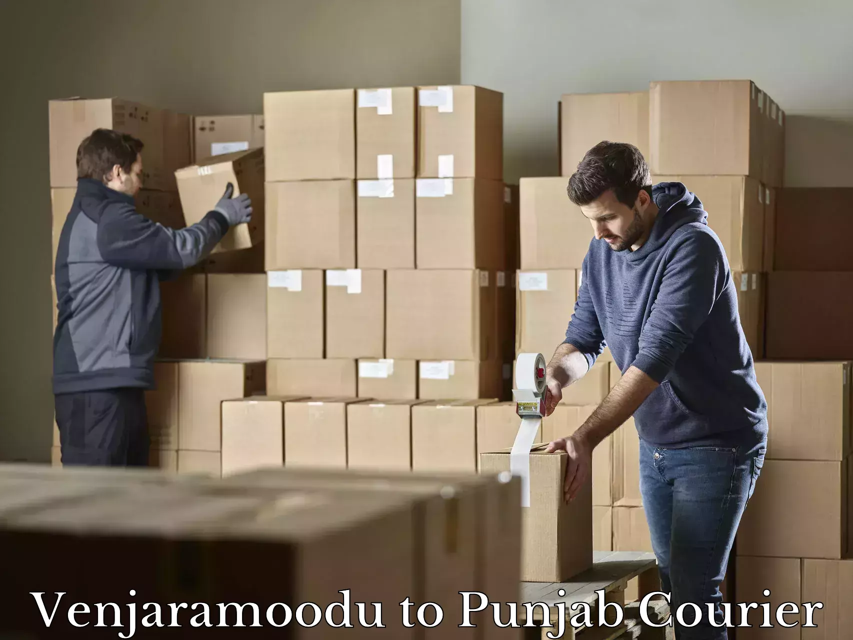 Luggage shipping efficiency Venjaramoodu to Abohar