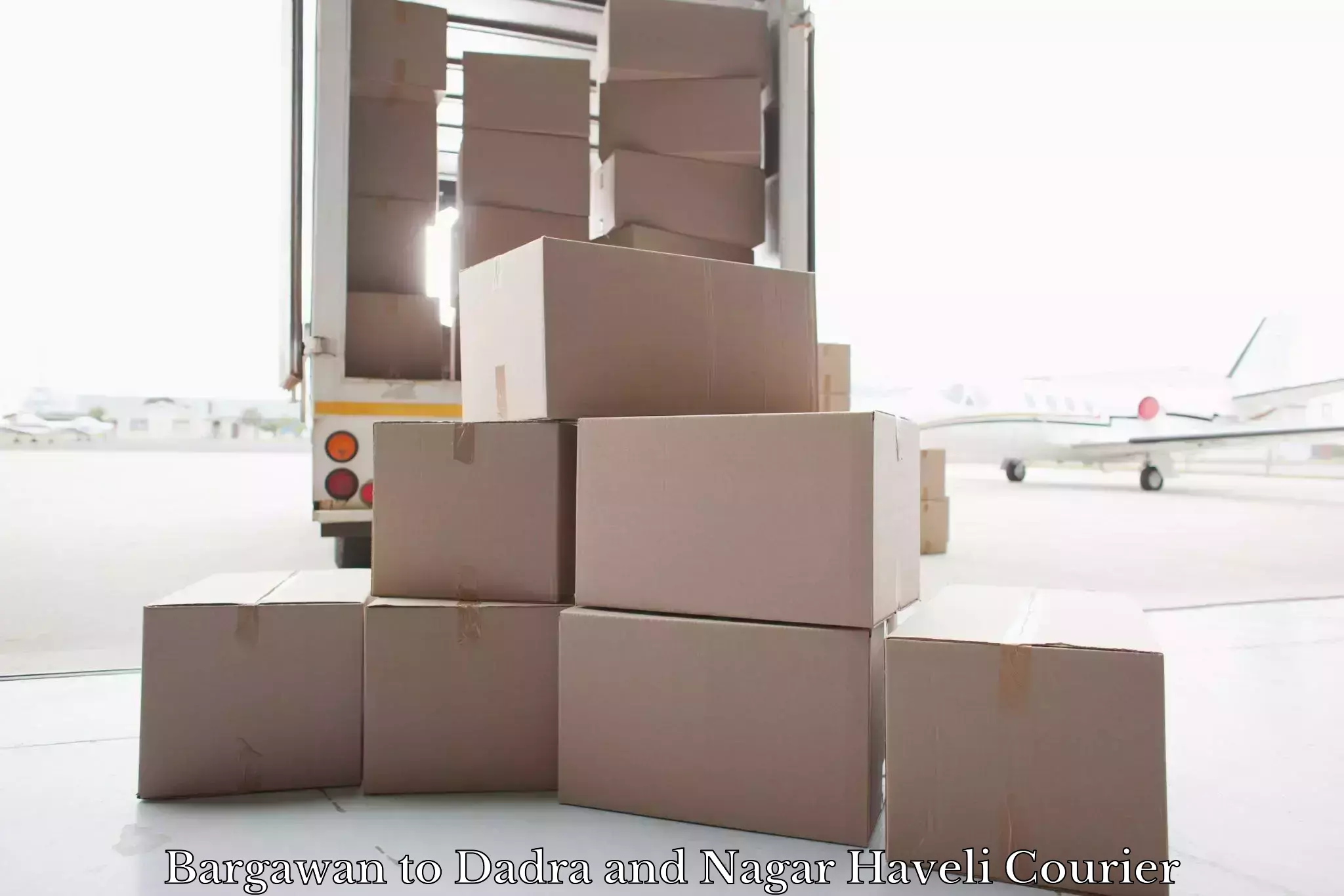 Online luggage shipping booking Bargawan to Dadra and Nagar Haveli