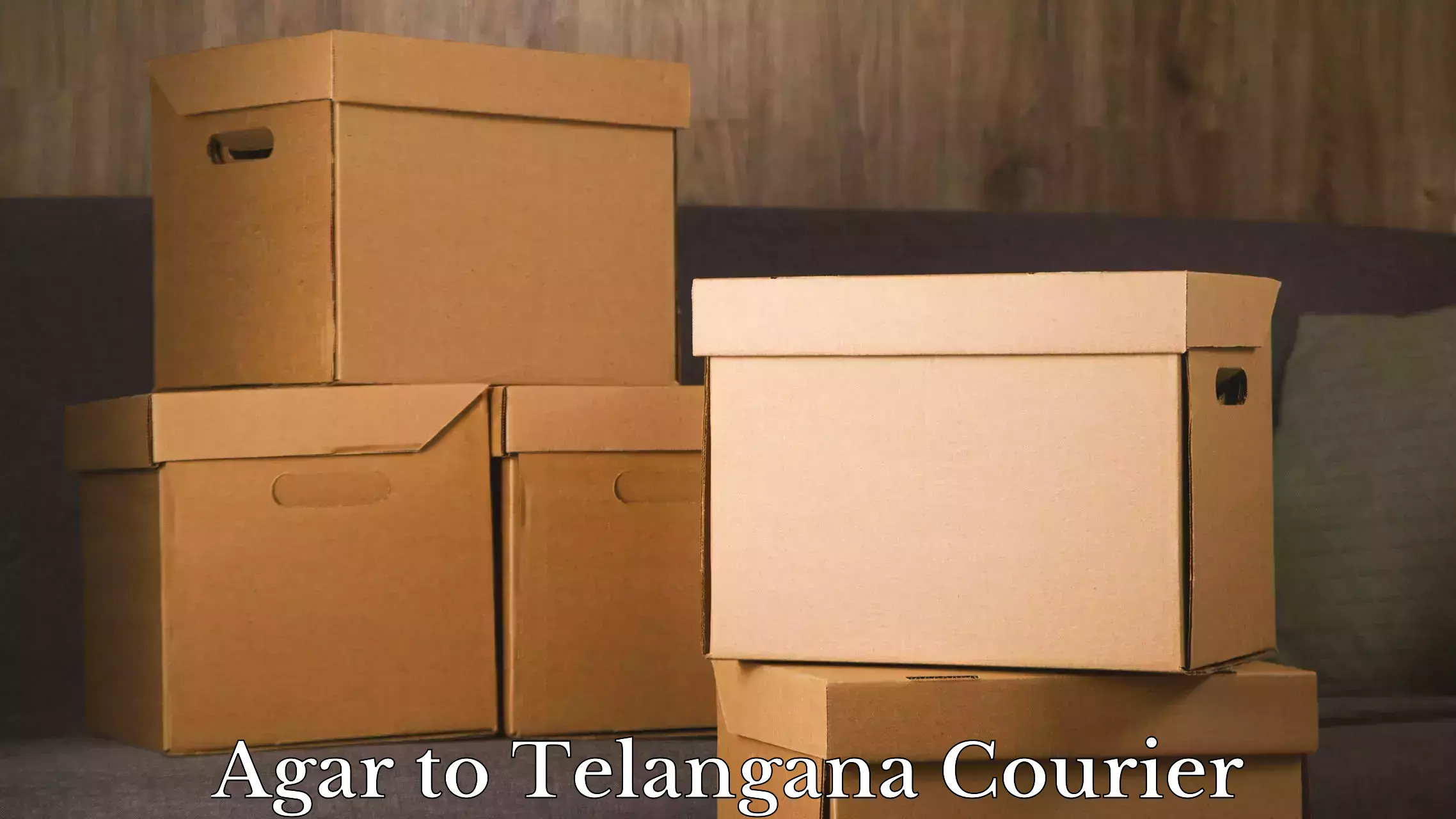 Light baggage courier Agar to Hayathnagar