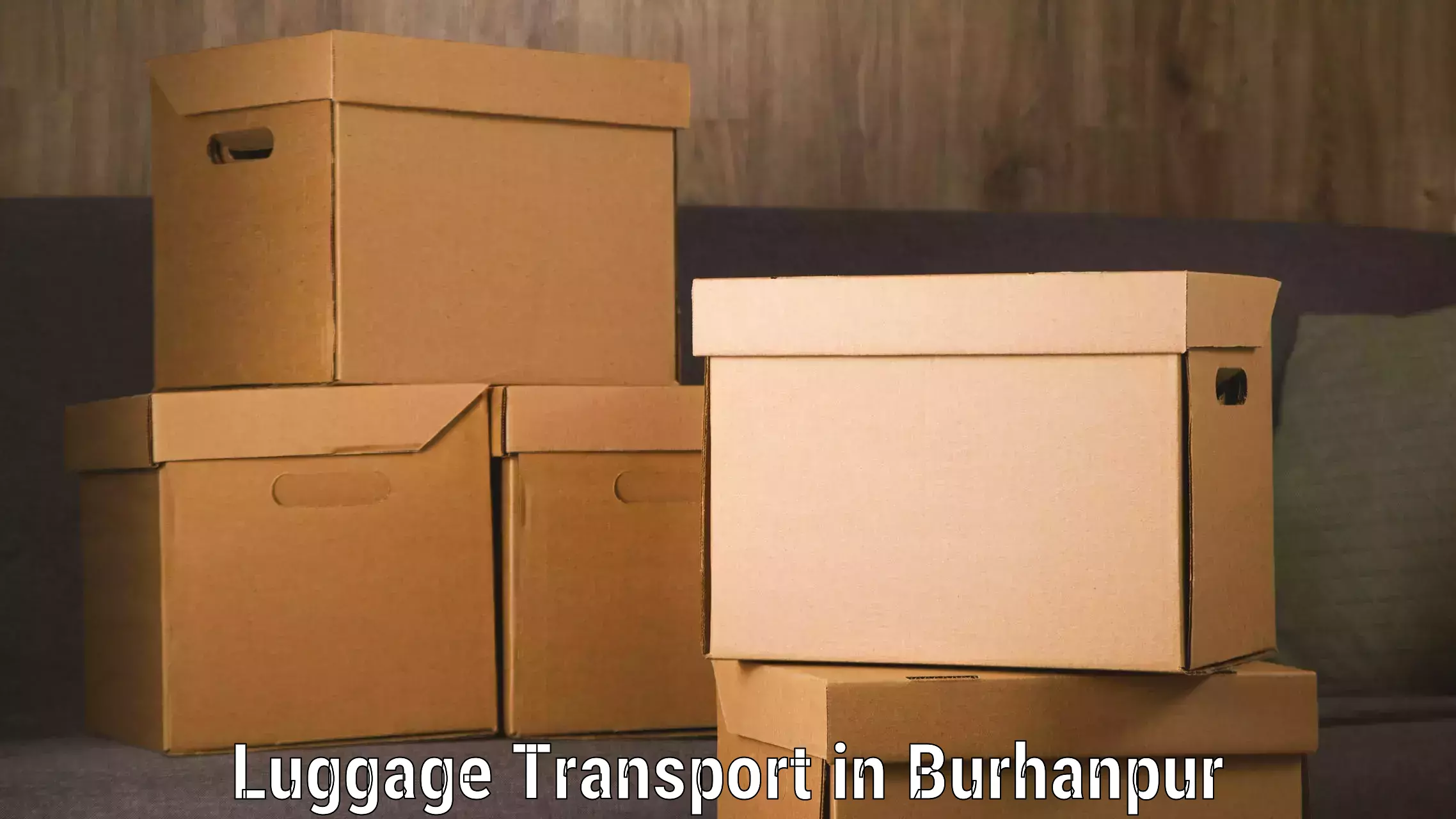 Affordable luggage shipping in Burhanpur