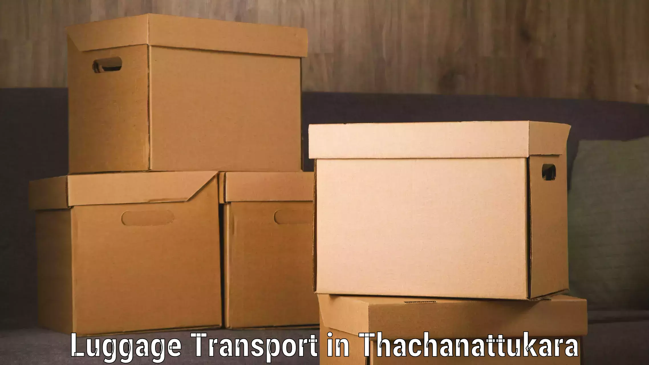 Luggage shipment logistics in Thachanattukara
