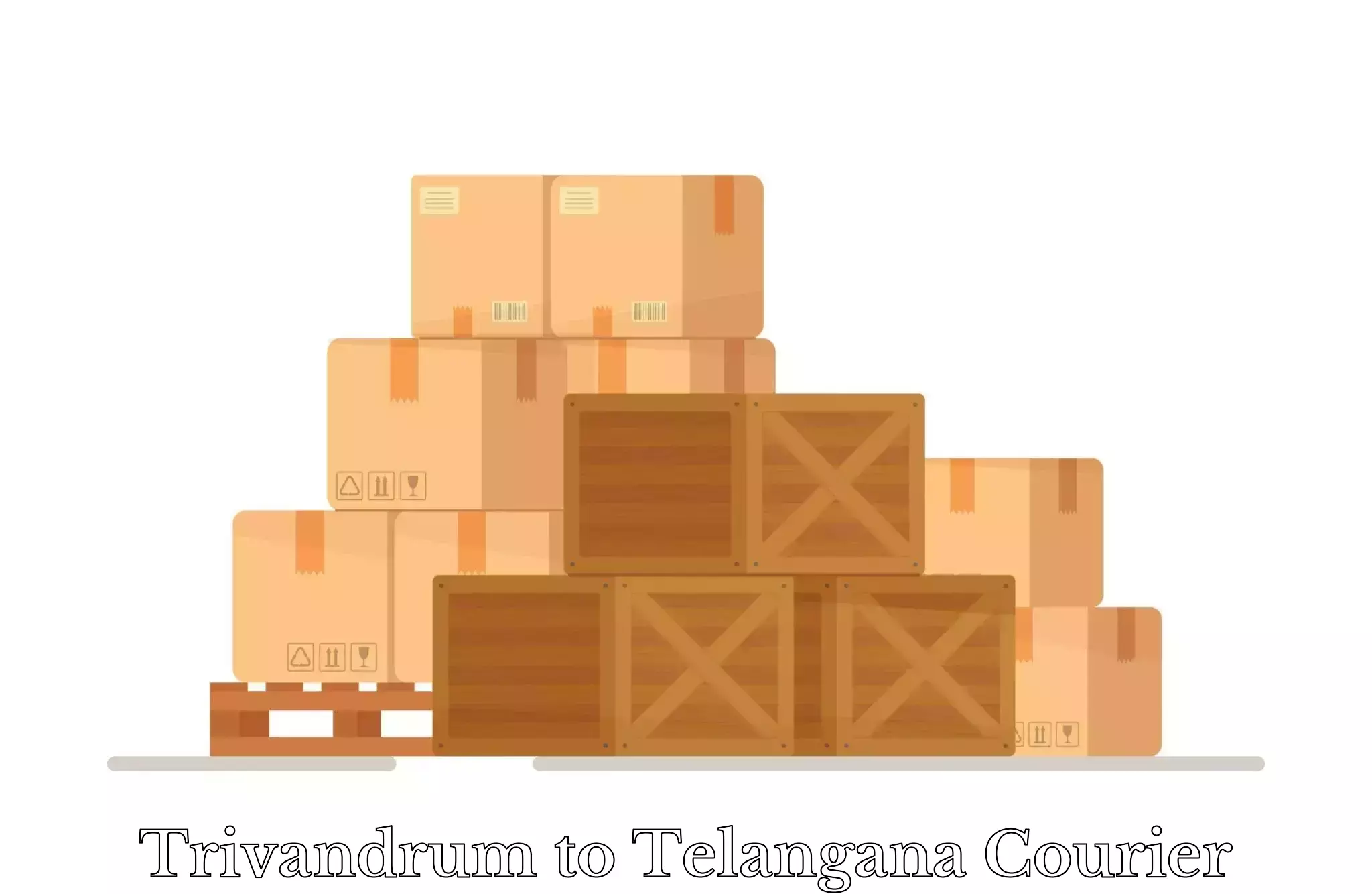 Luggage transport rates calculator Trivandrum to Kodad