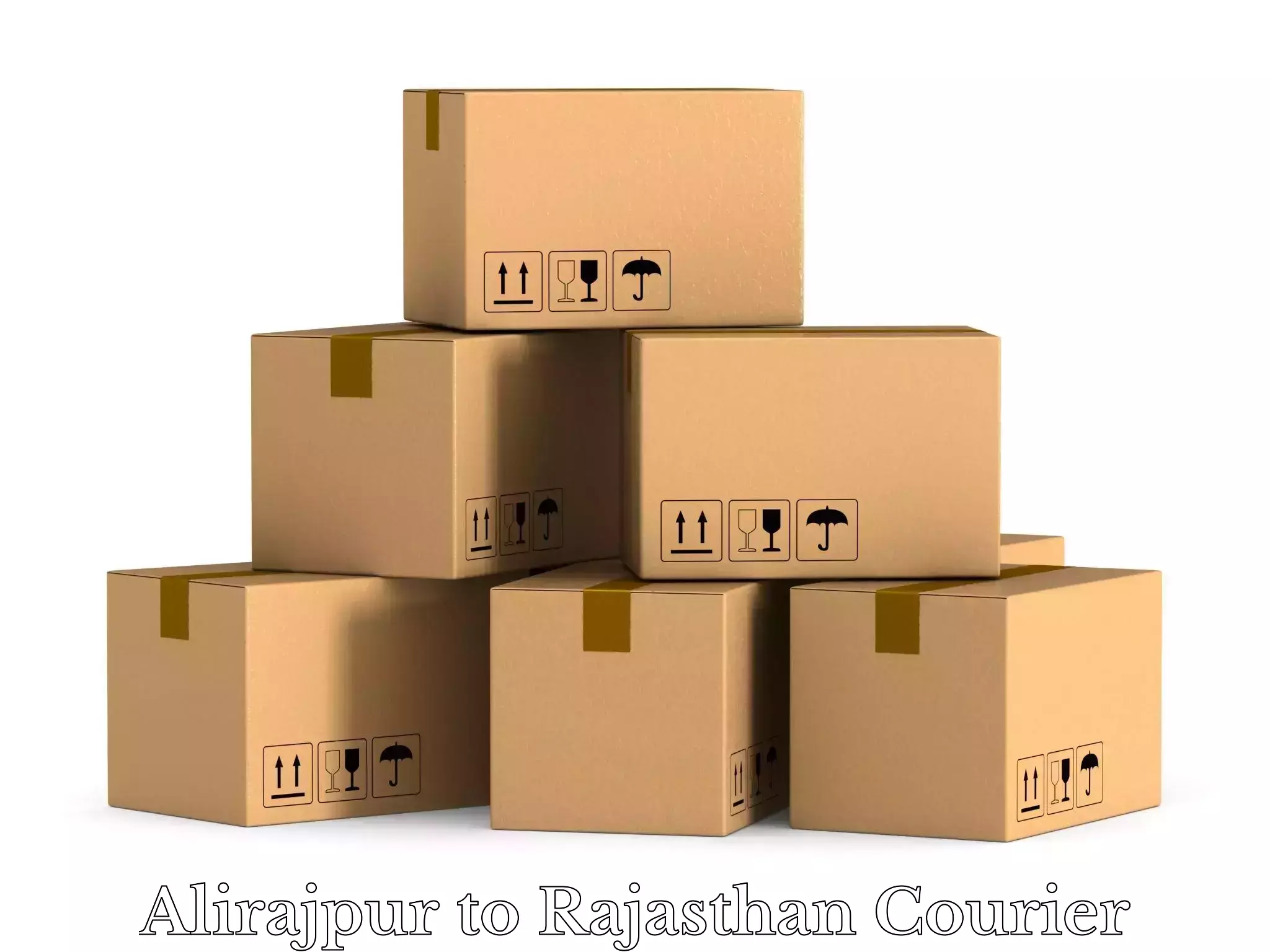 Flexible luggage courier service Alirajpur to Rajsamand