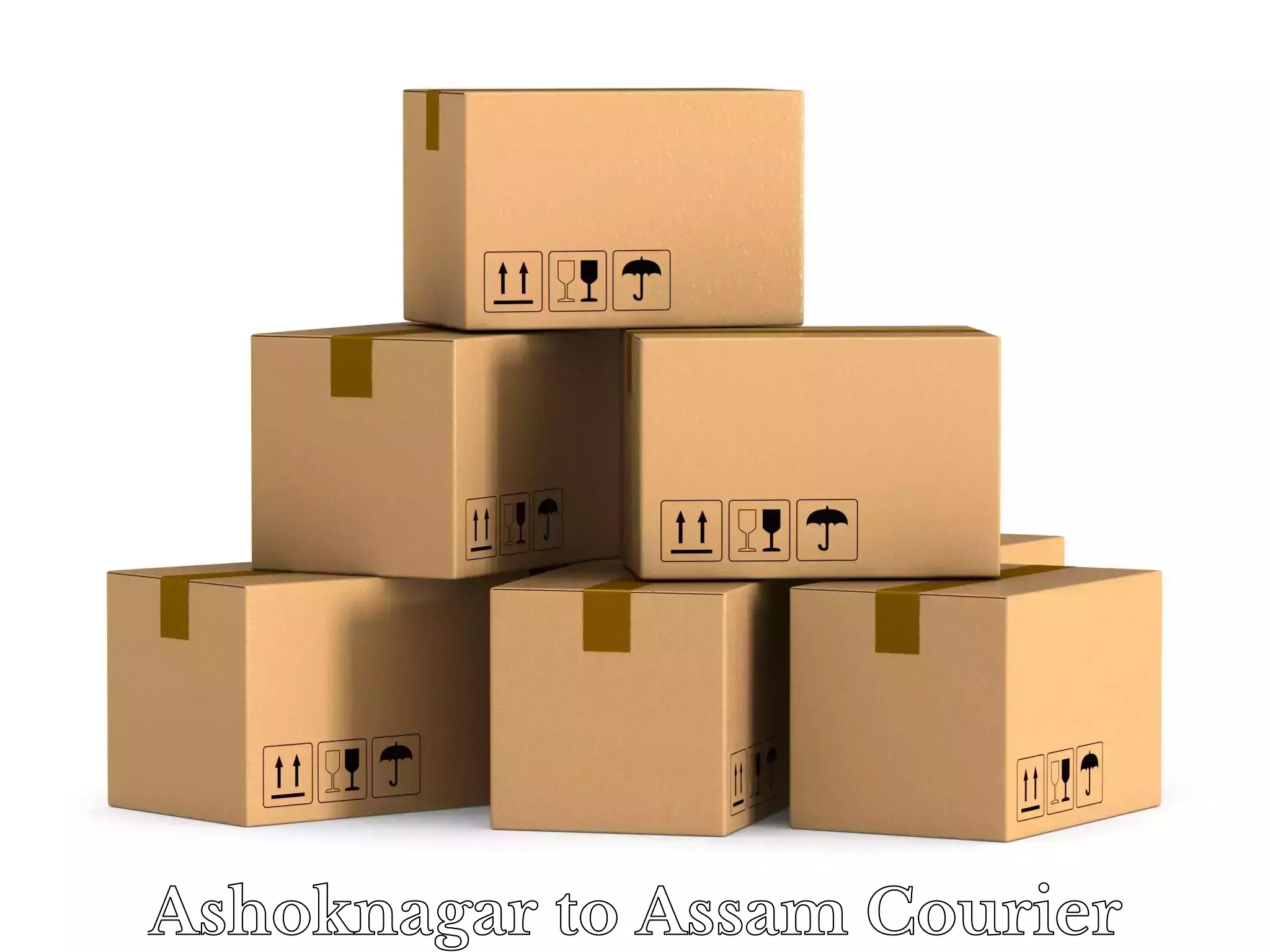 Baggage transport coordination in Ashoknagar to Assam