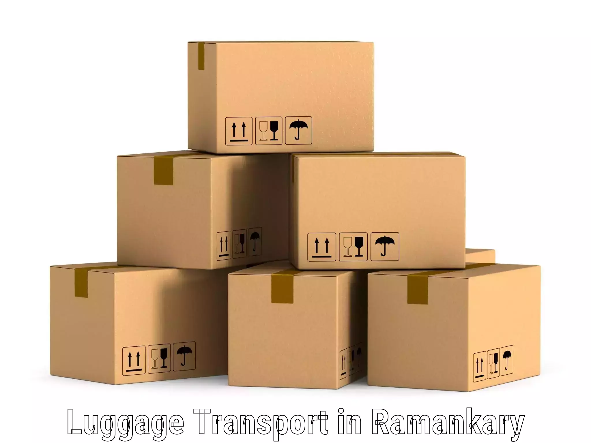 Heavy luggage shipping in Ramankary