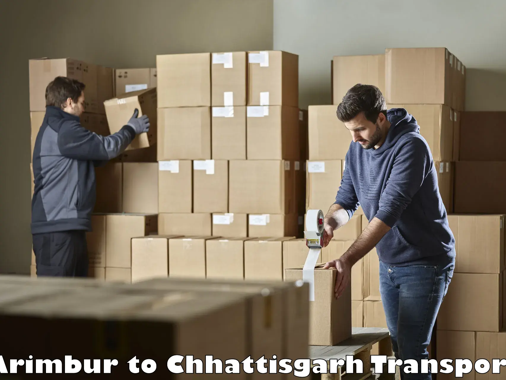 International cargo transportation services in Arimbur to Kharsia