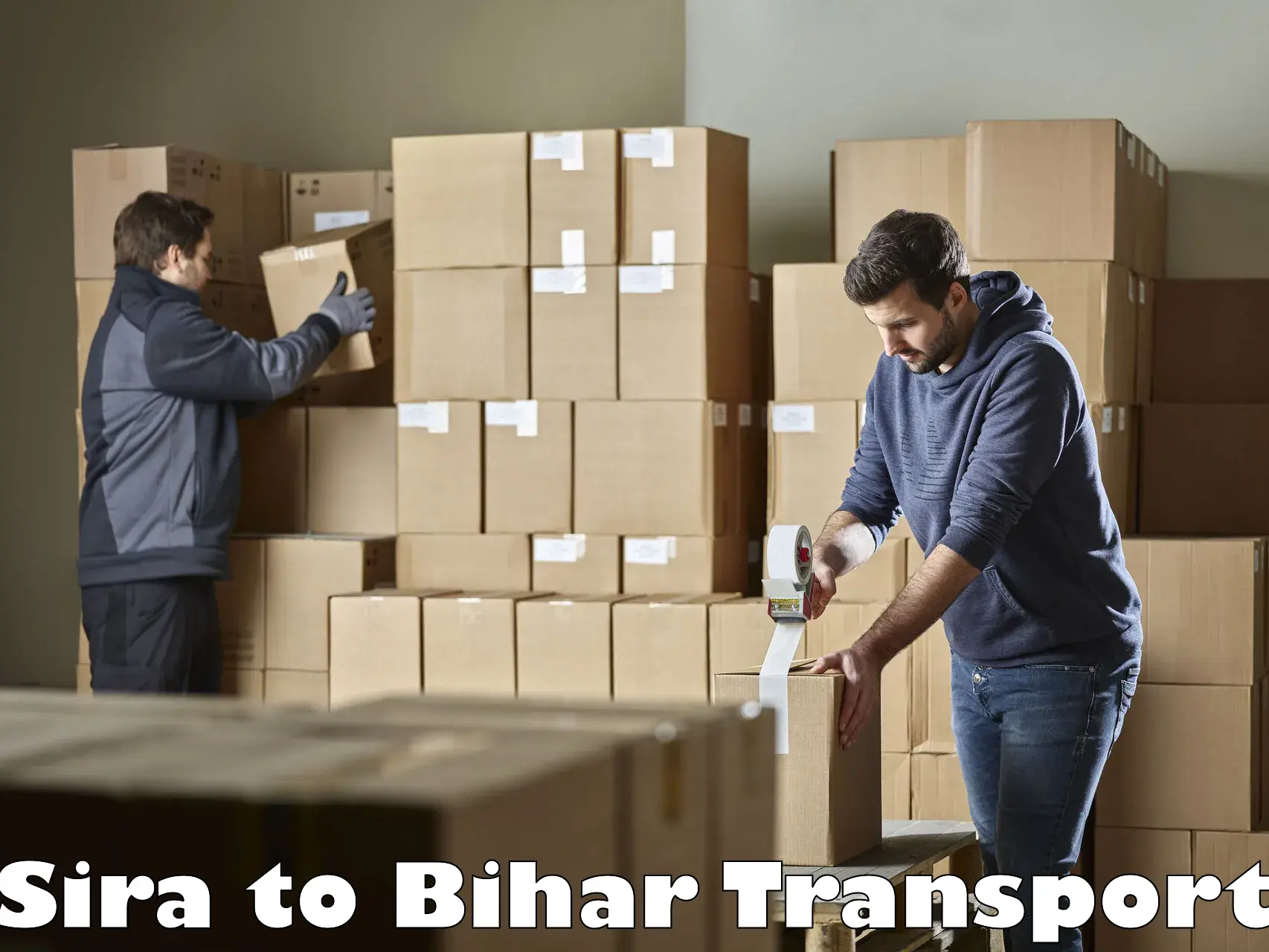 Two wheeler parcel service Sira to Dehri