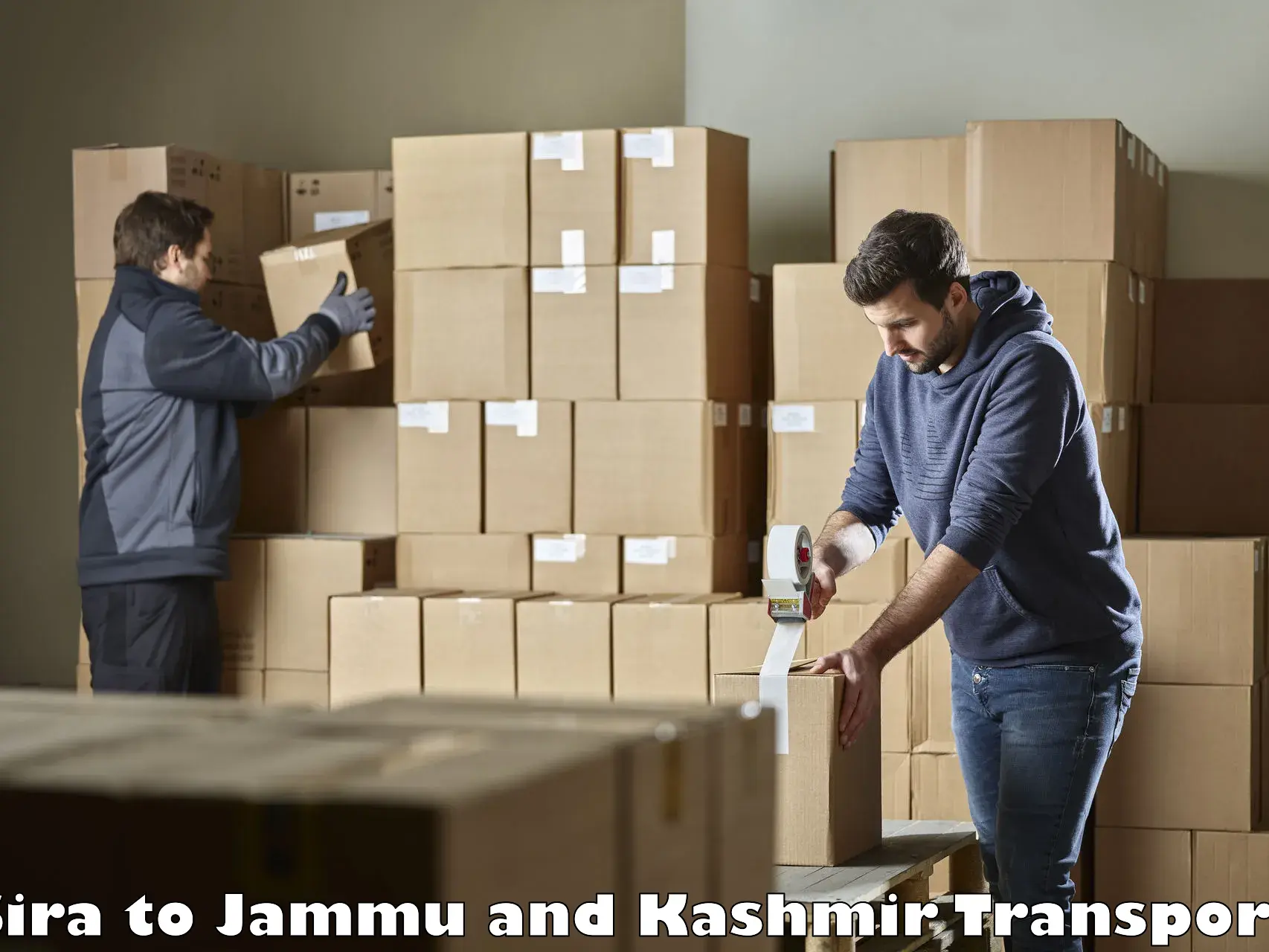 Furniture transport service Sira to University of Jammu