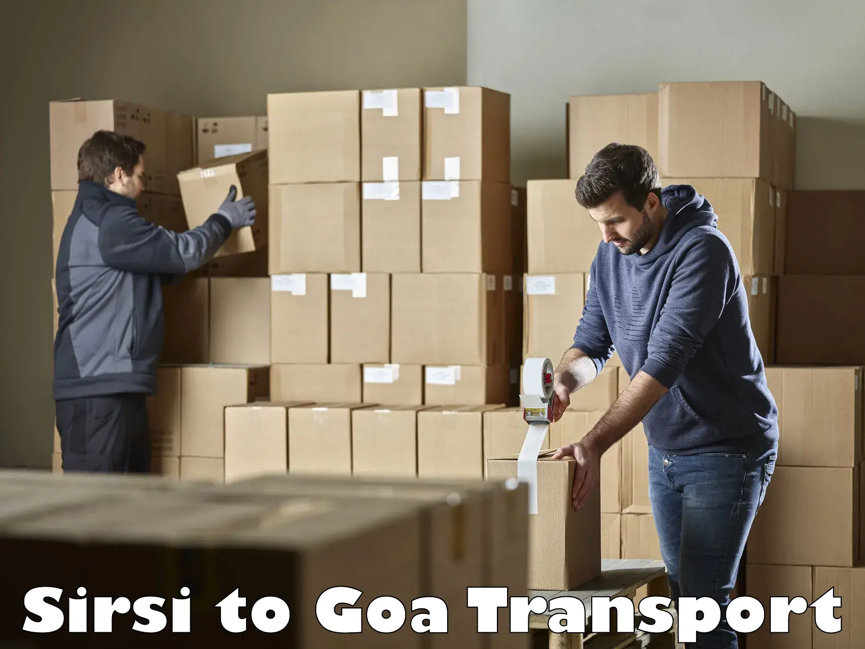 Interstate goods transport Sirsi to IIT Goa