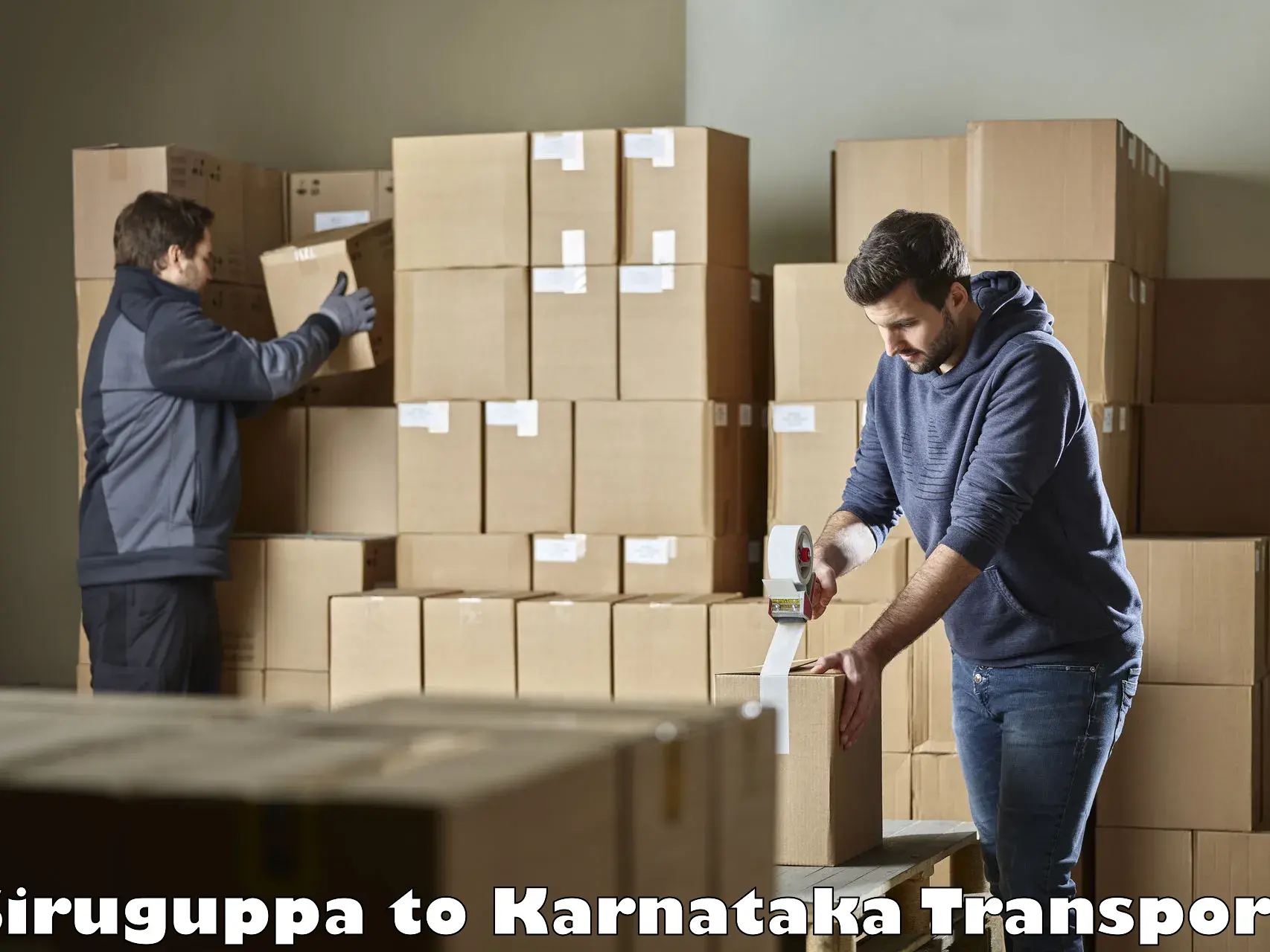 Container transportation services in Siruguppa to Kanakapura