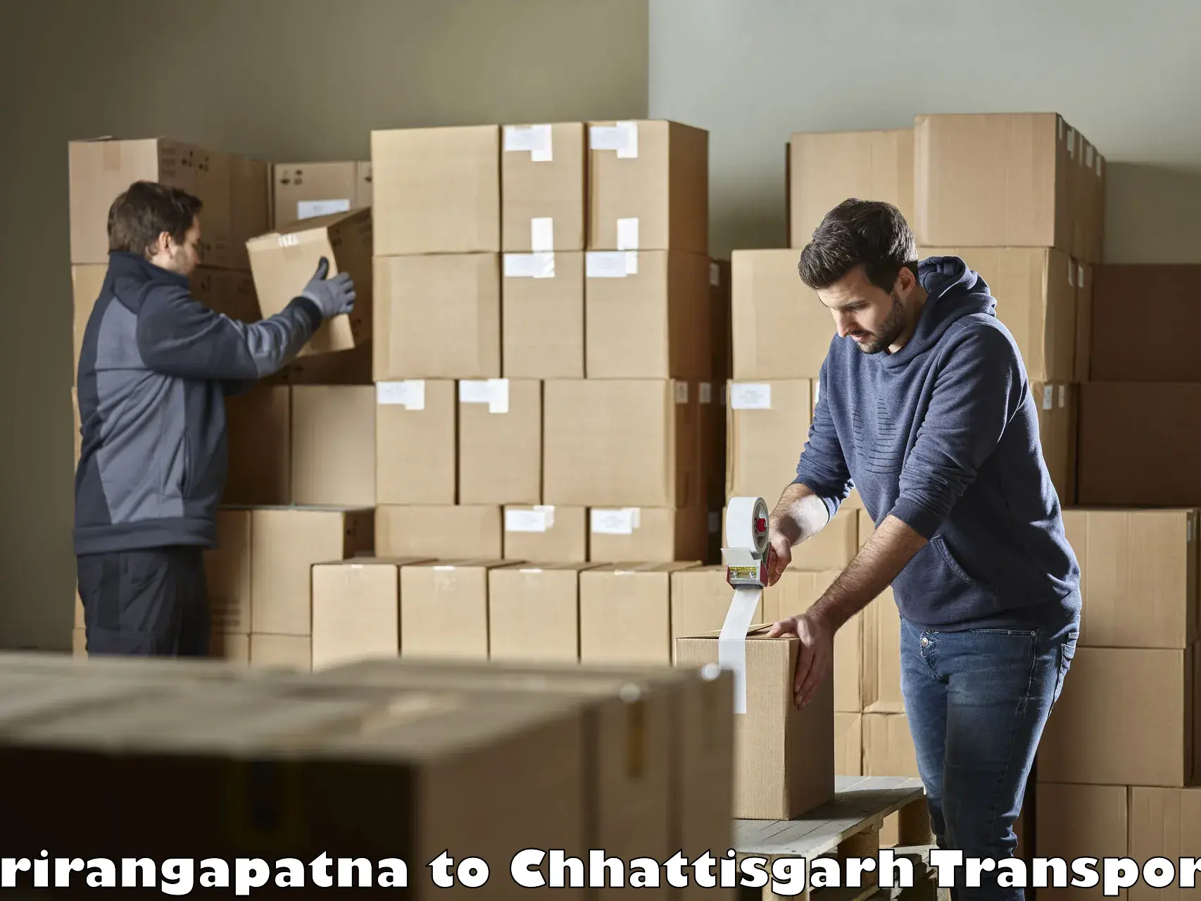 Furniture transport service Srirangapatna to Korea Chhattisgarh