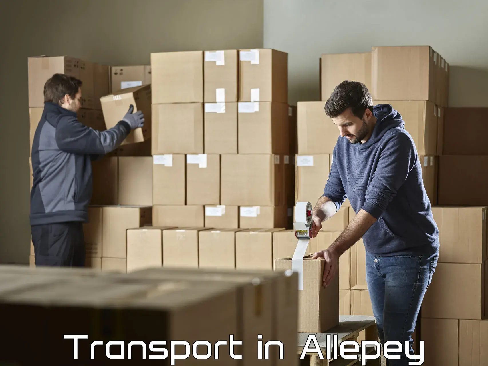 All India transport service in Allepey