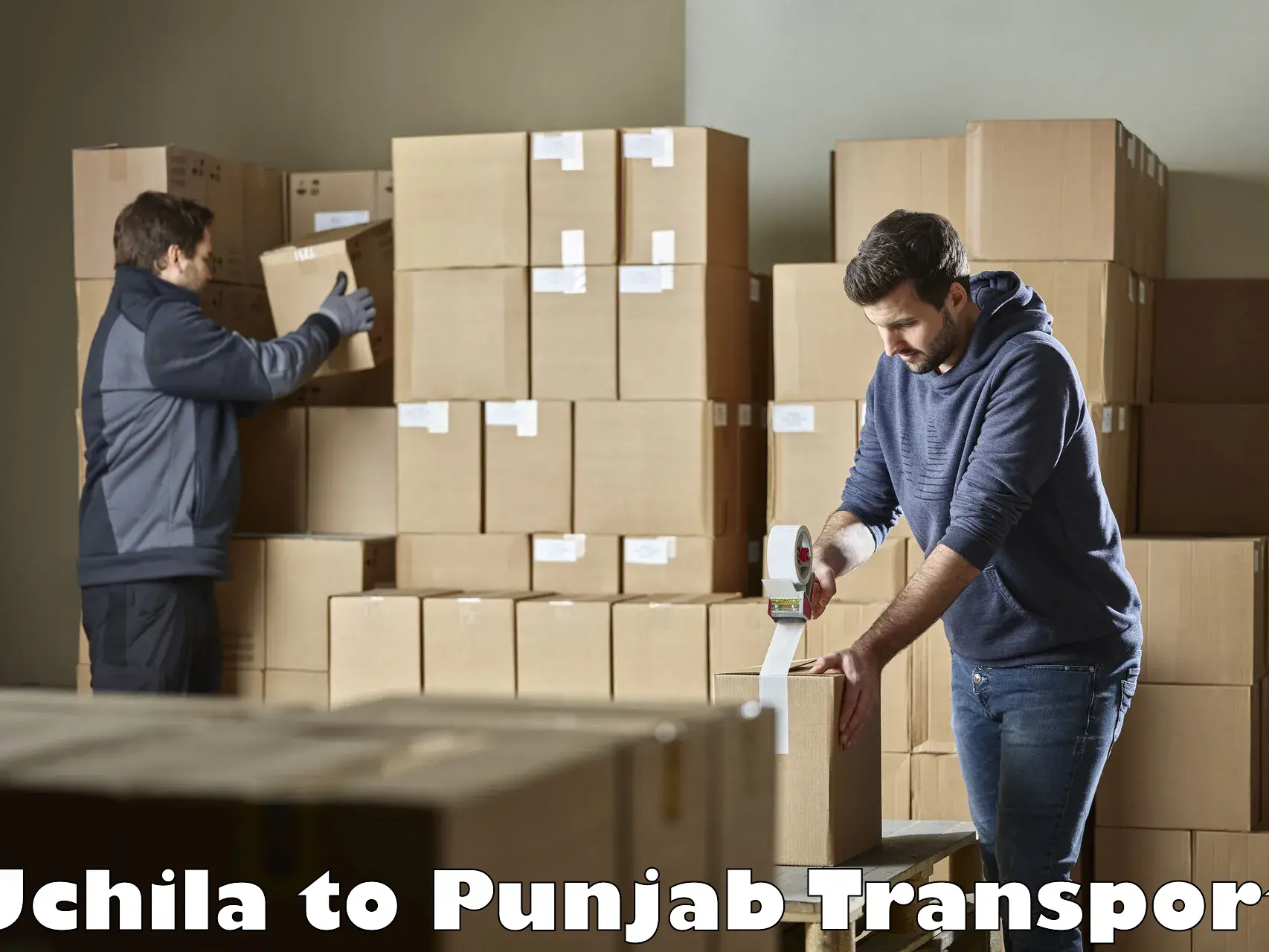 Truck transport companies in India Uchila to Mohali