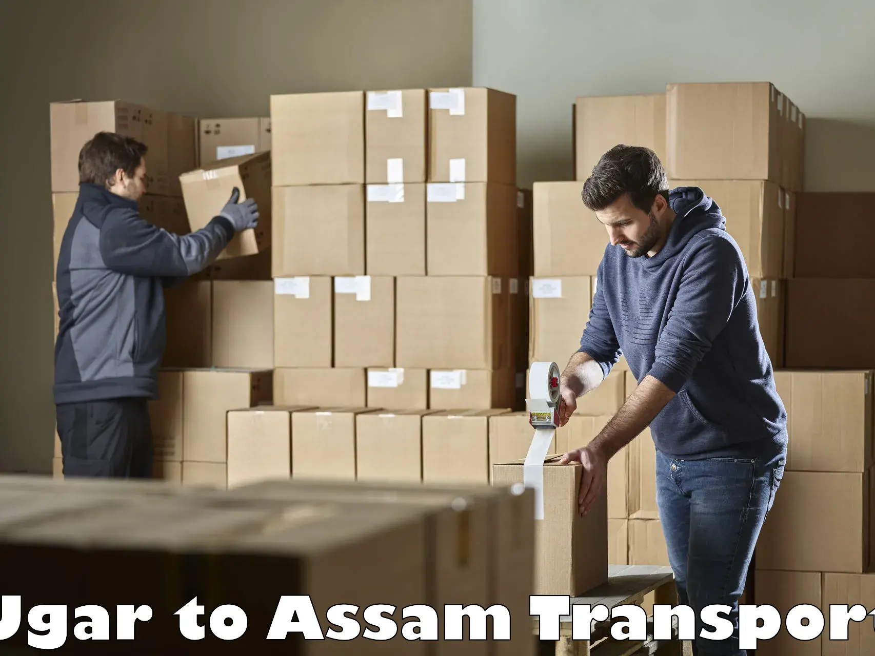 Door to door transport services Ugar to Assam