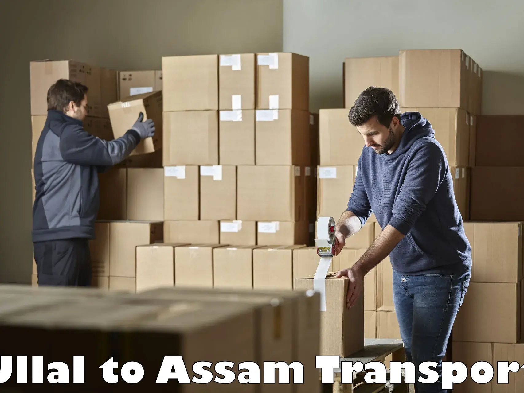 Goods delivery service Ullal to Lala Assam