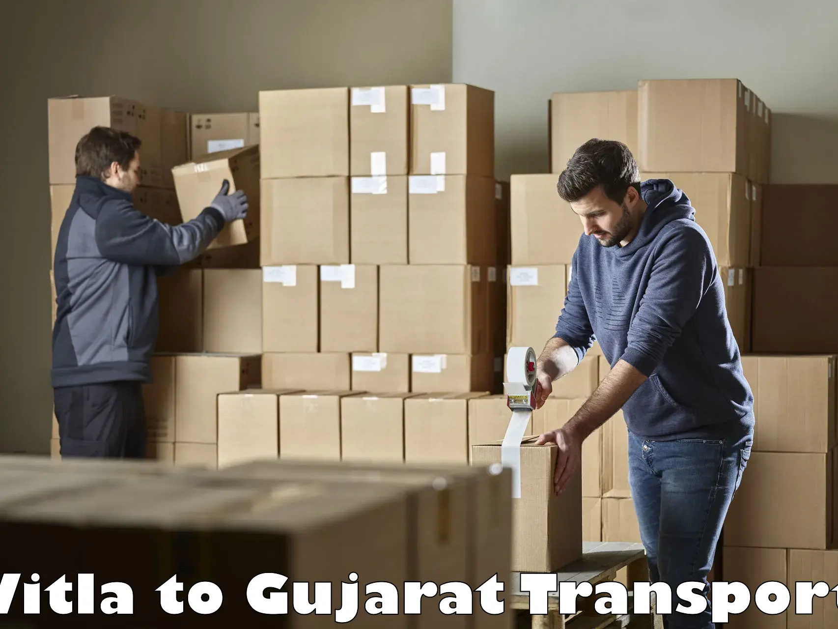 Truck transport companies in India in Vitla to Banaskantha