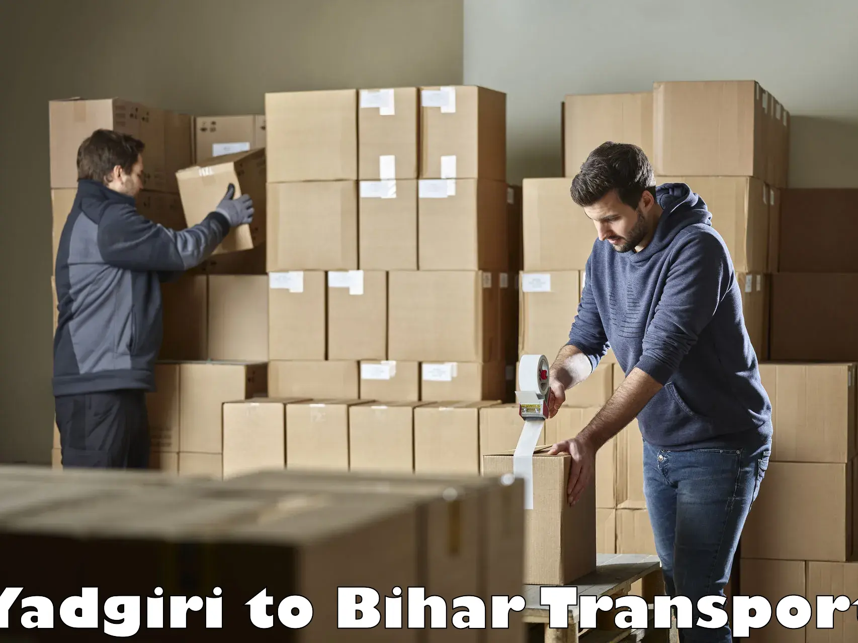 India truck logistics services Yadgiri to Bhabua