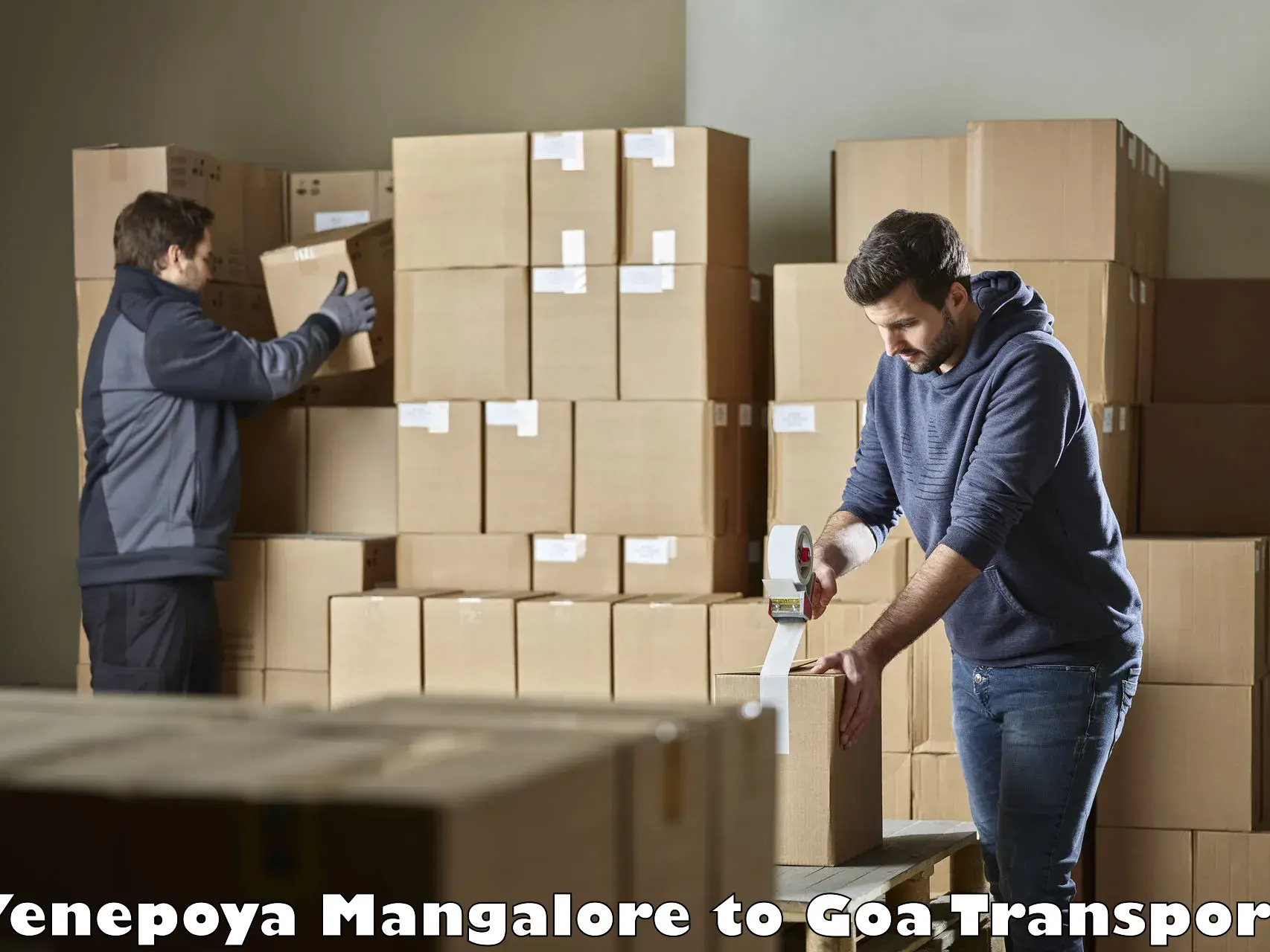 Material transport services Yenepoya Mangalore to Sanvordem