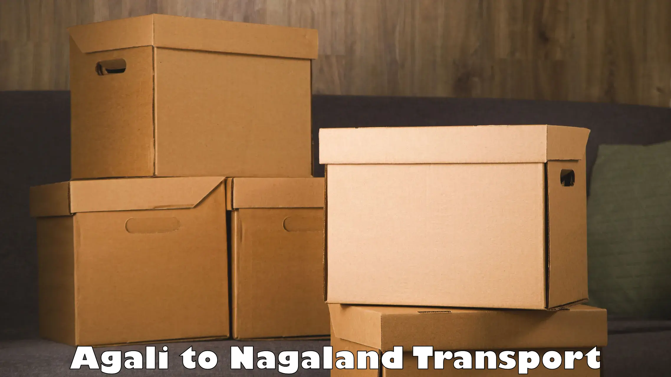Pick up transport service Agali to Nagaland