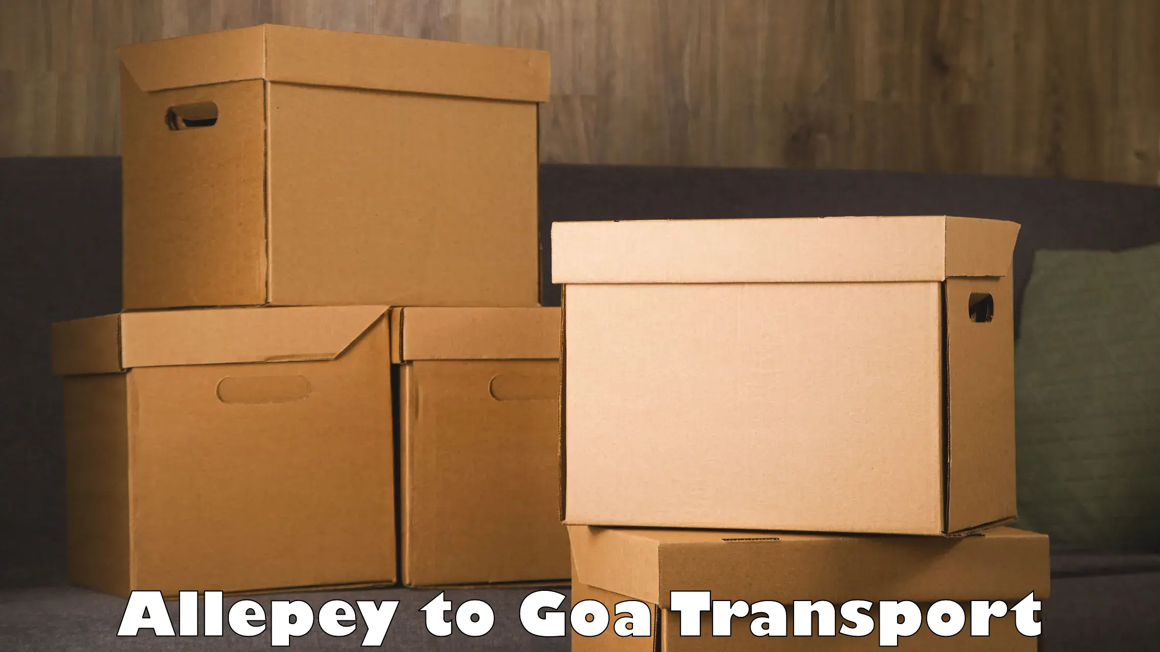 Container transport service Allepey to Goa
