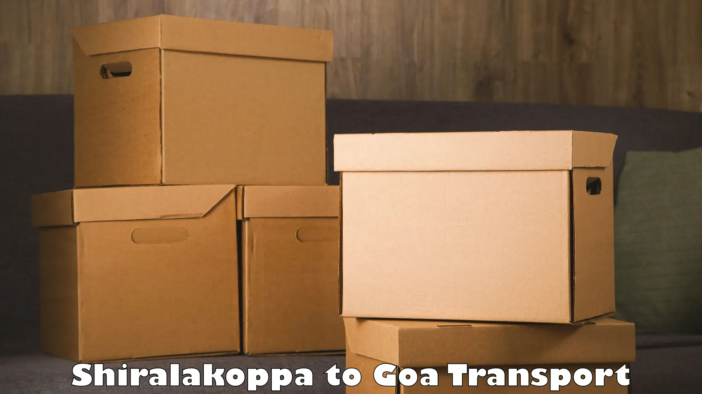 Air cargo transport services Shiralakoppa to South Goa