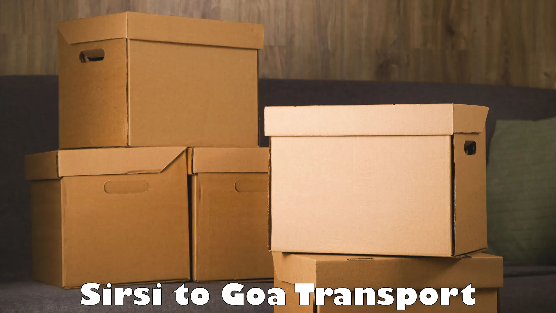 Container transportation services Sirsi to Vasco da Gama