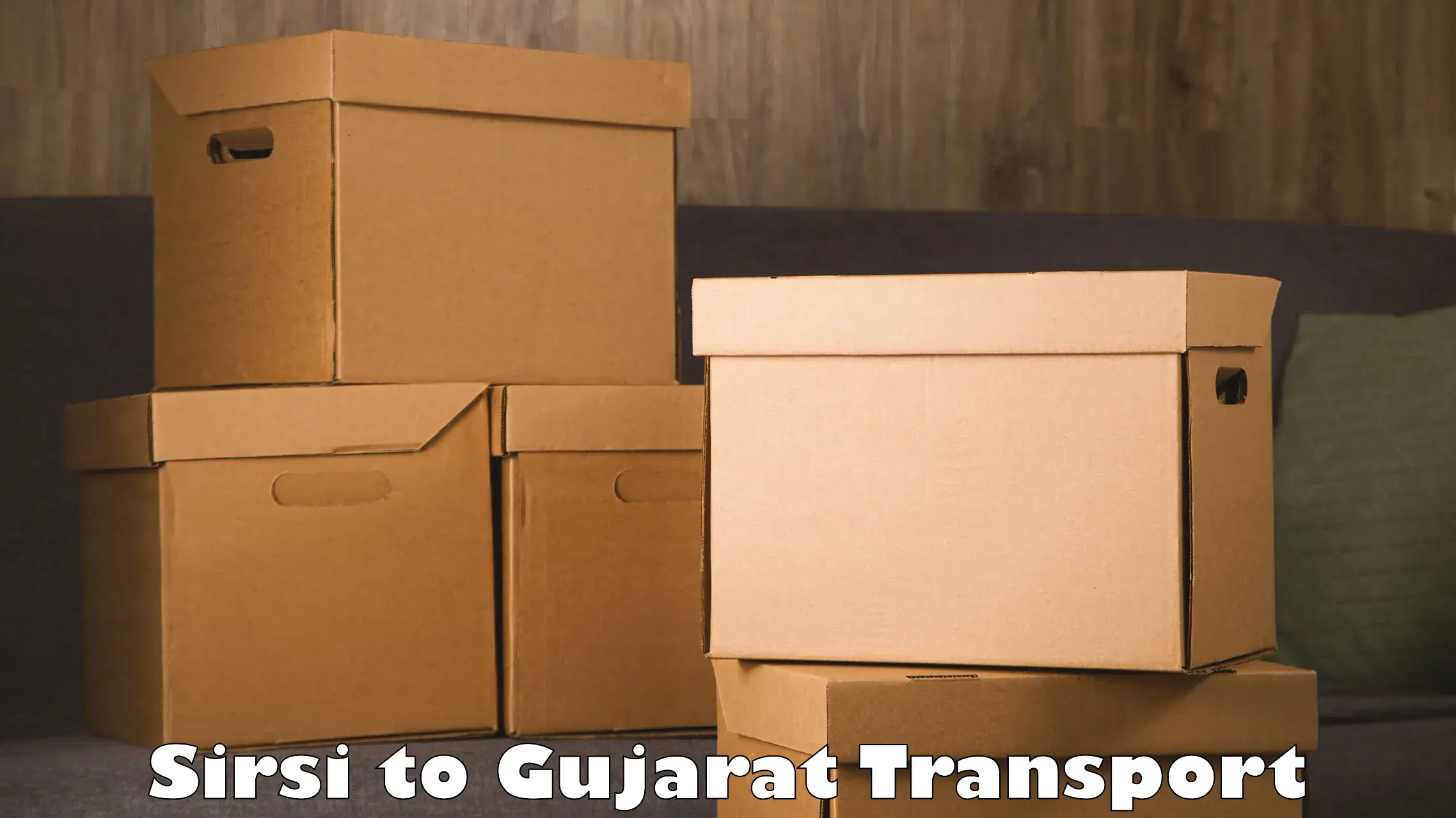 Part load transport service in India Sirsi to Dahod