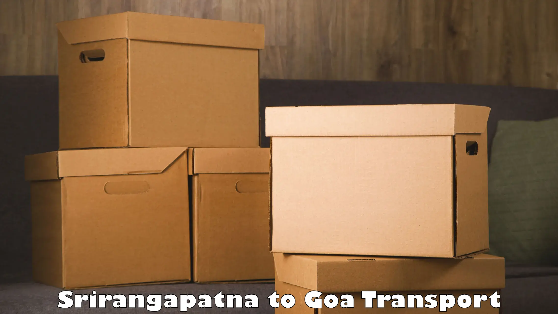 Domestic transport services Srirangapatna to Mormugao Port