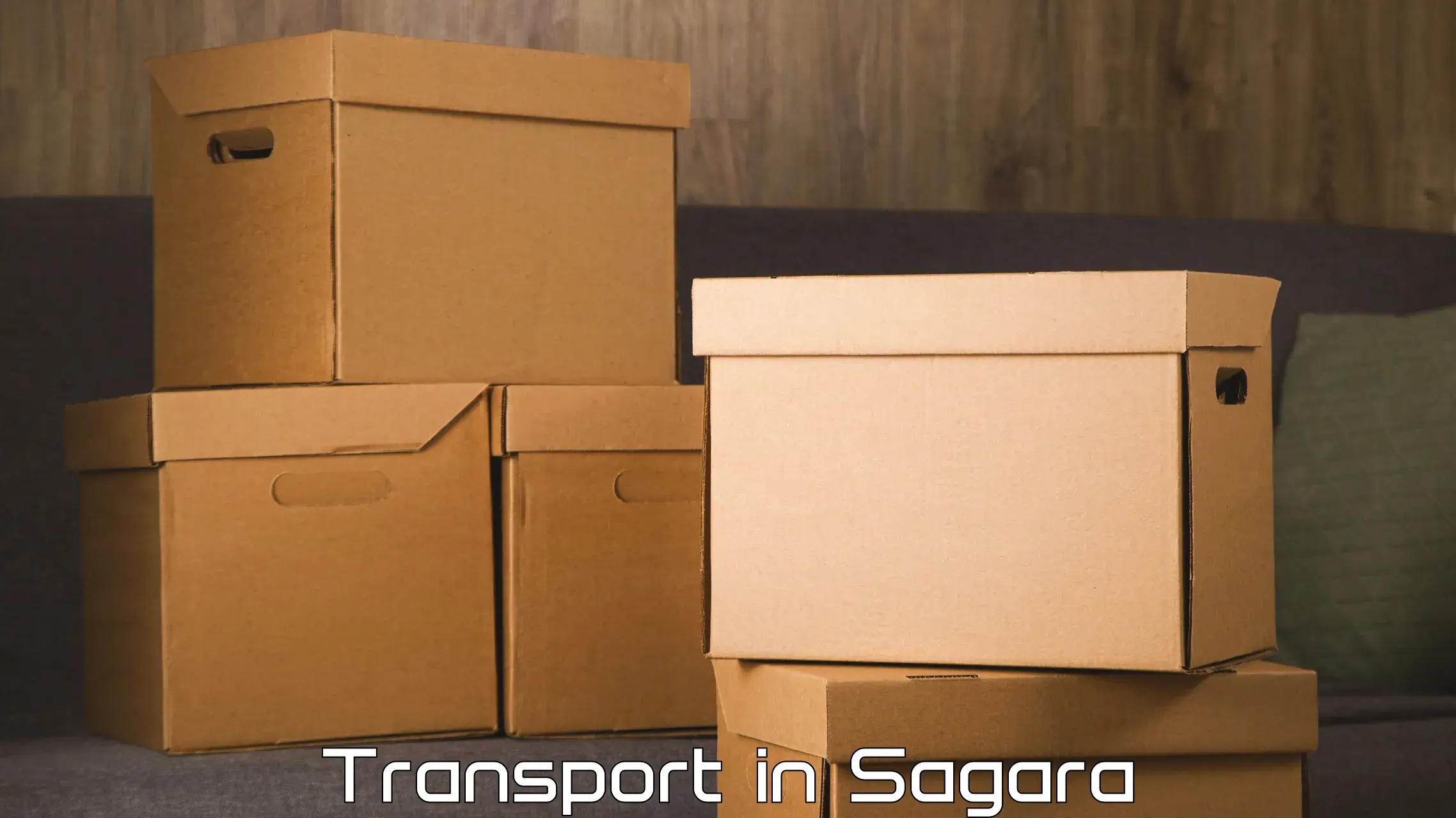 Vehicle parcel service in Sagara