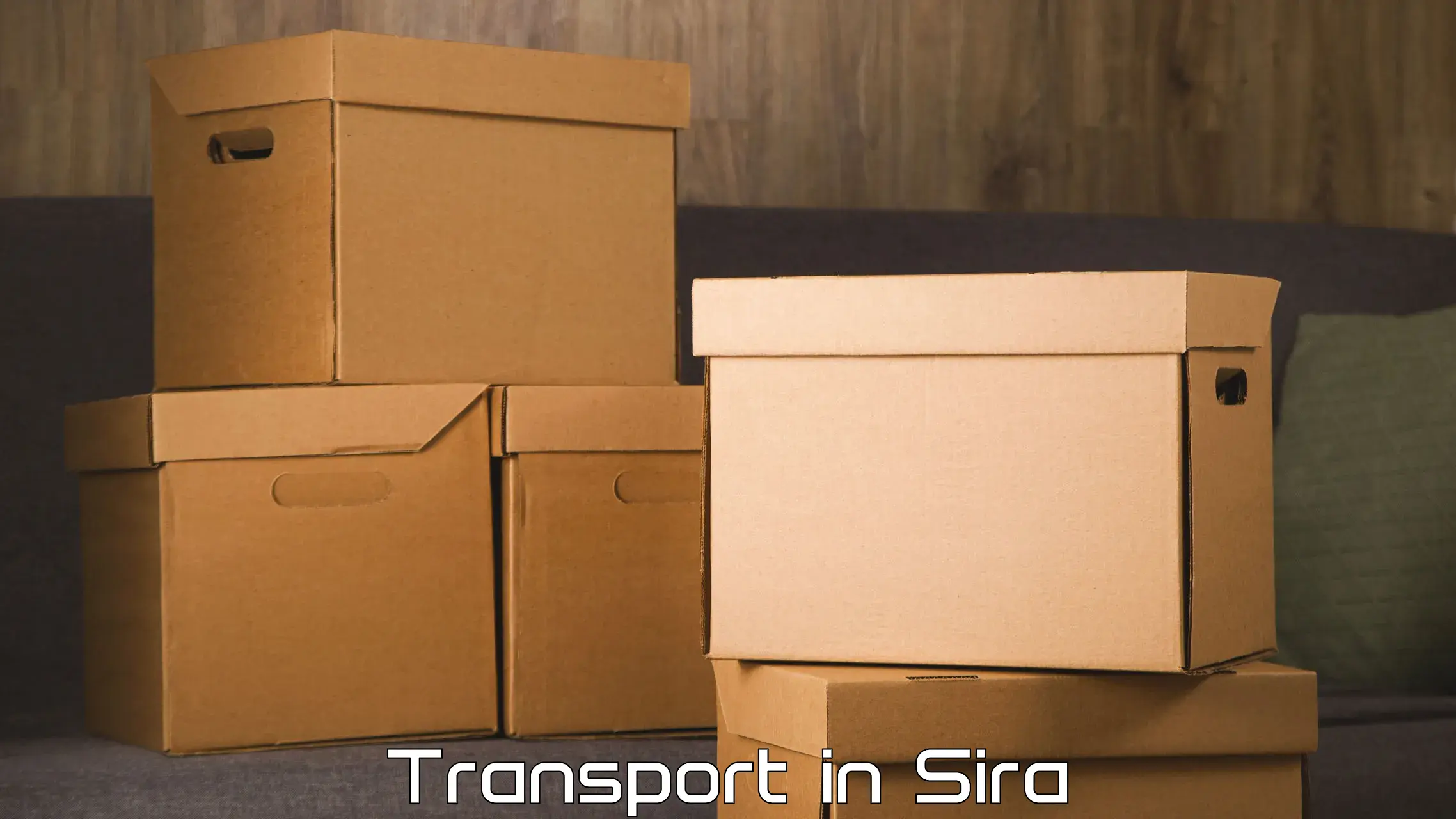 Online transport booking in Sira