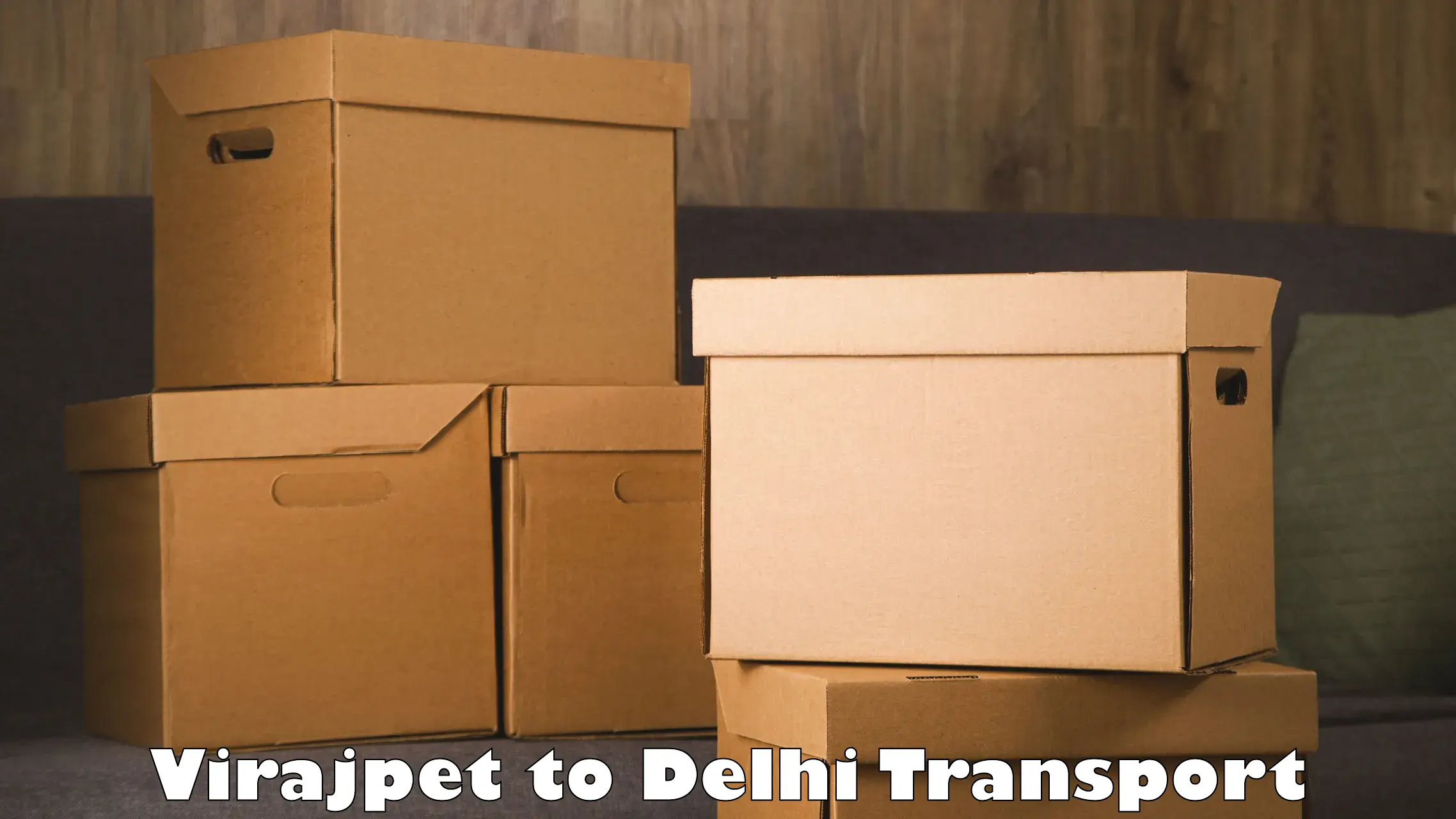 Truck transport companies in India Virajpet to IIT Delhi