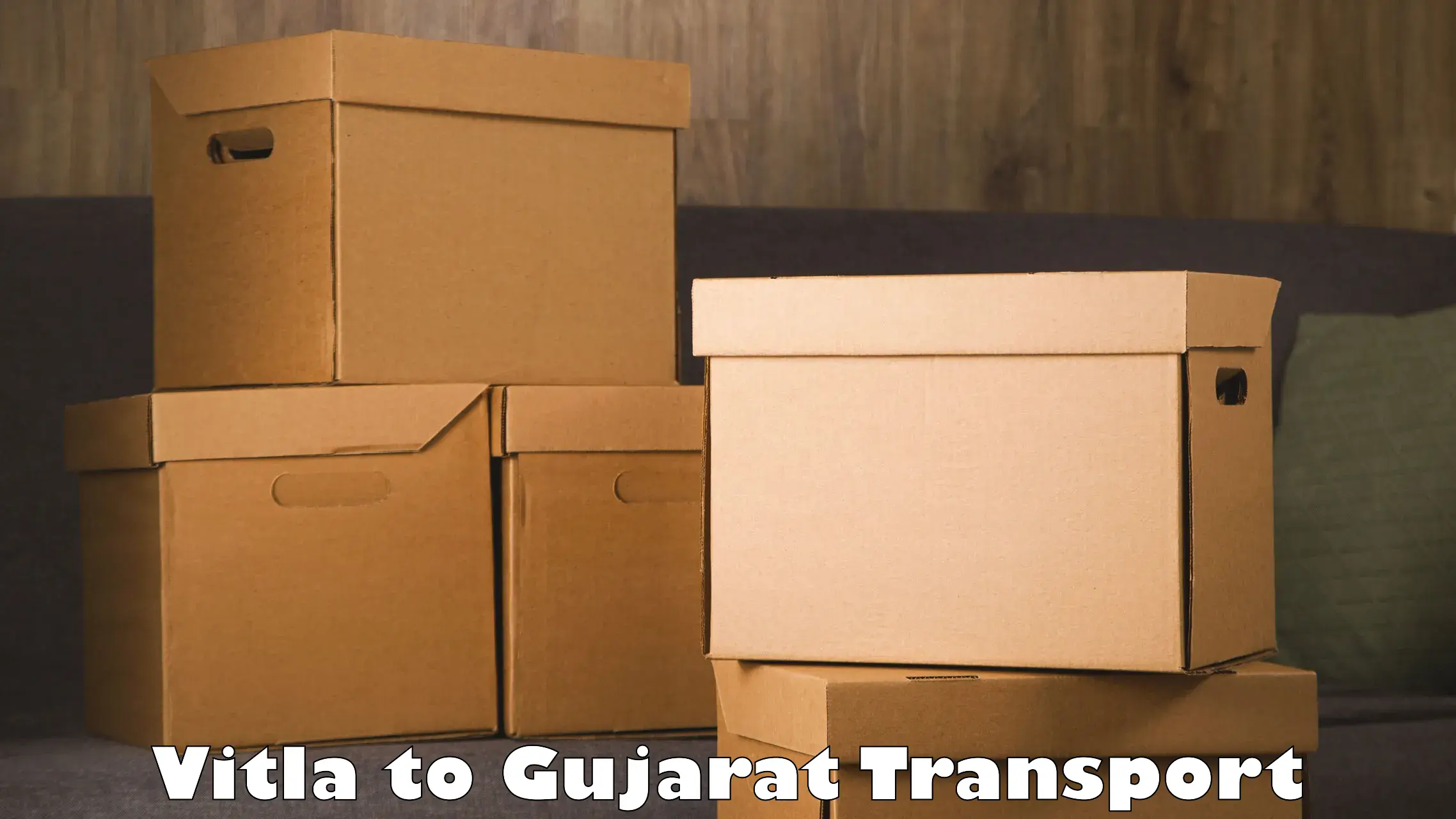 India truck logistics services Vitla to GIDC