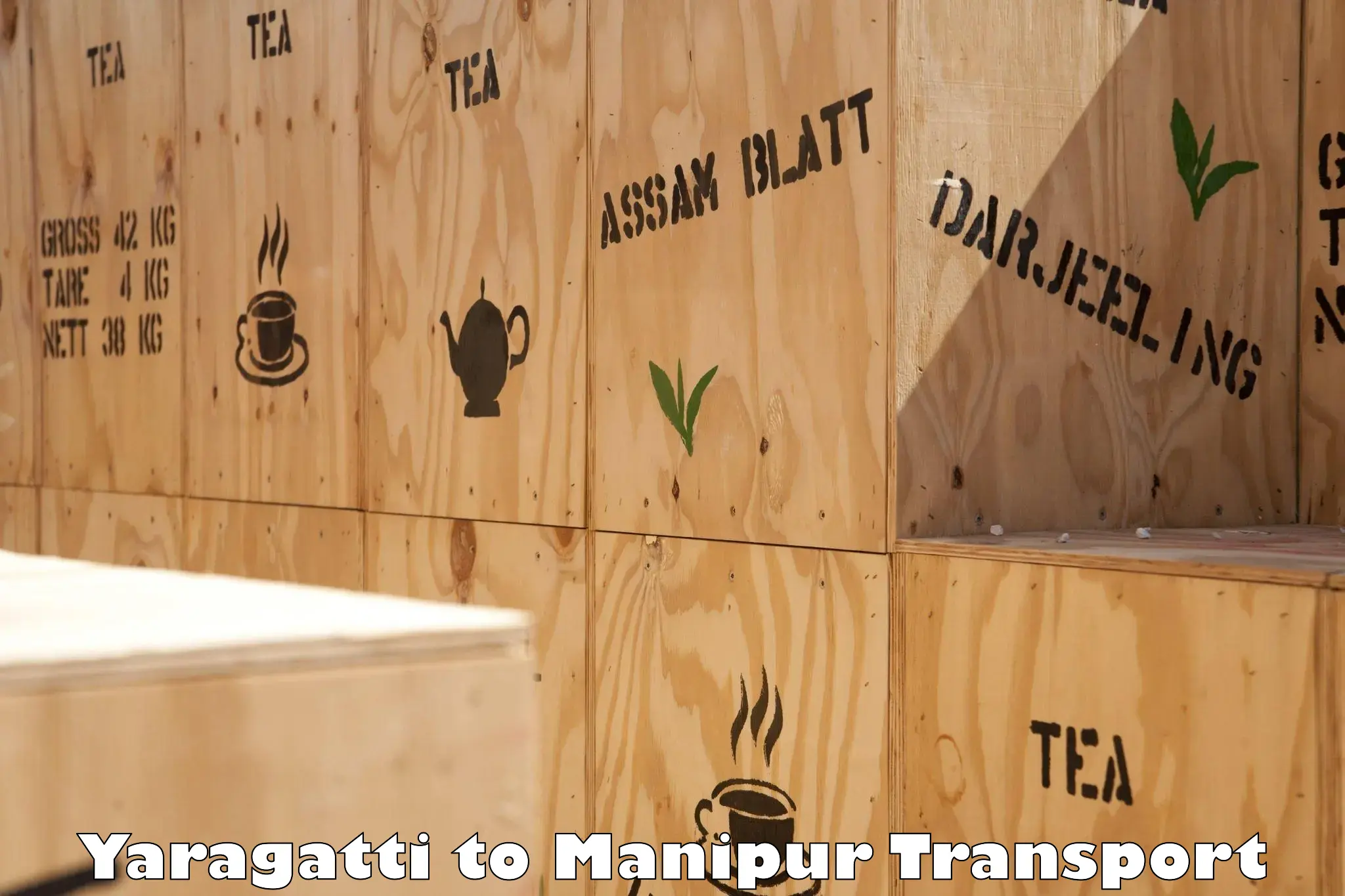 Cargo train transport services Yaragatti to Chandel