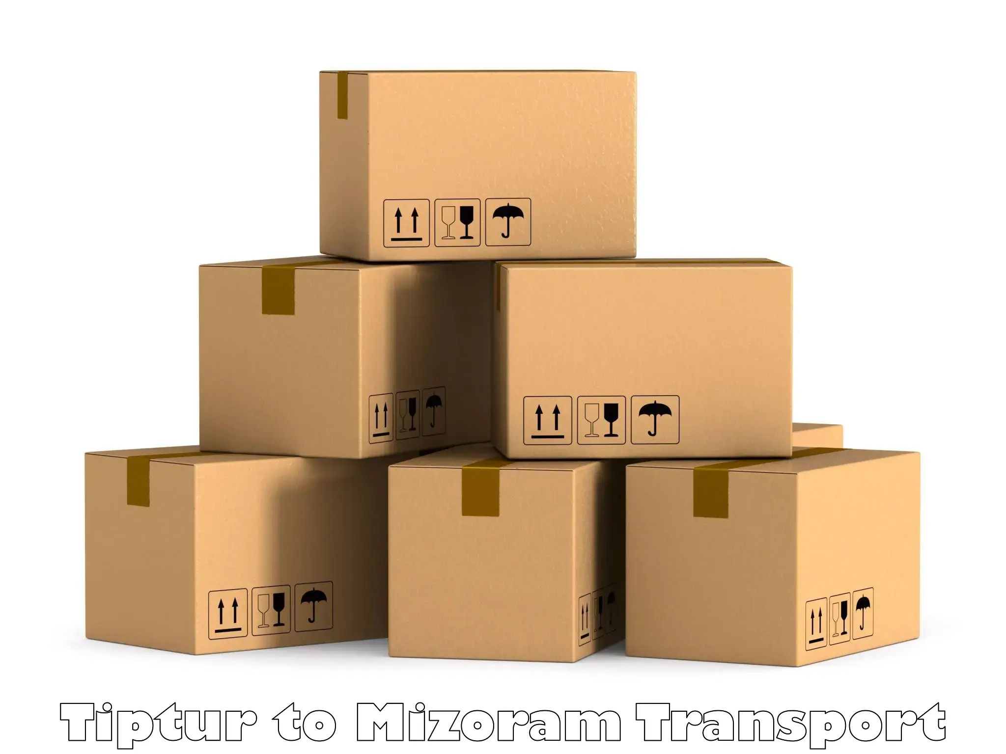 Container transport service Tiptur to Mizoram